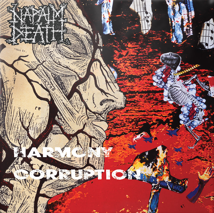 Napalm Death - Harmony Corruption (White Vinyl) (LP)