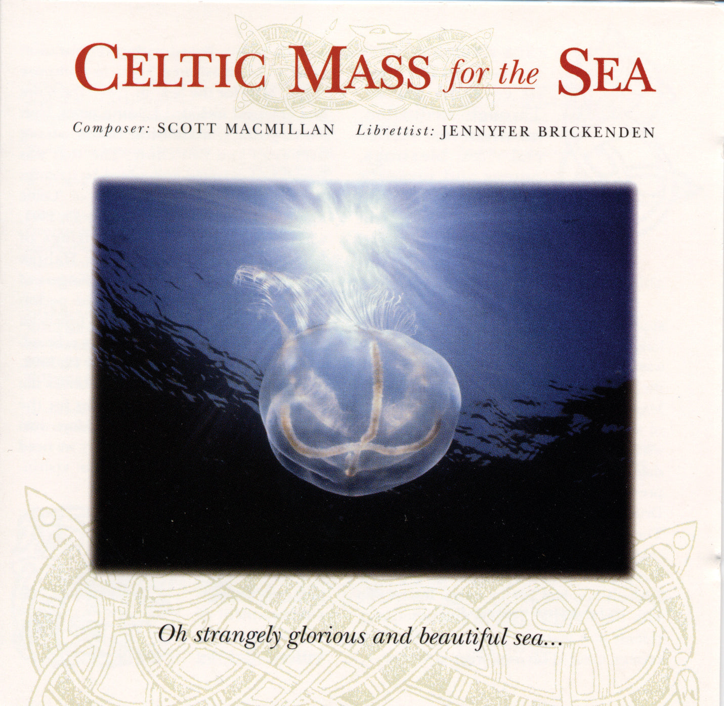 Scott Macmillan - Celtic Mass For the Sea (CD)
