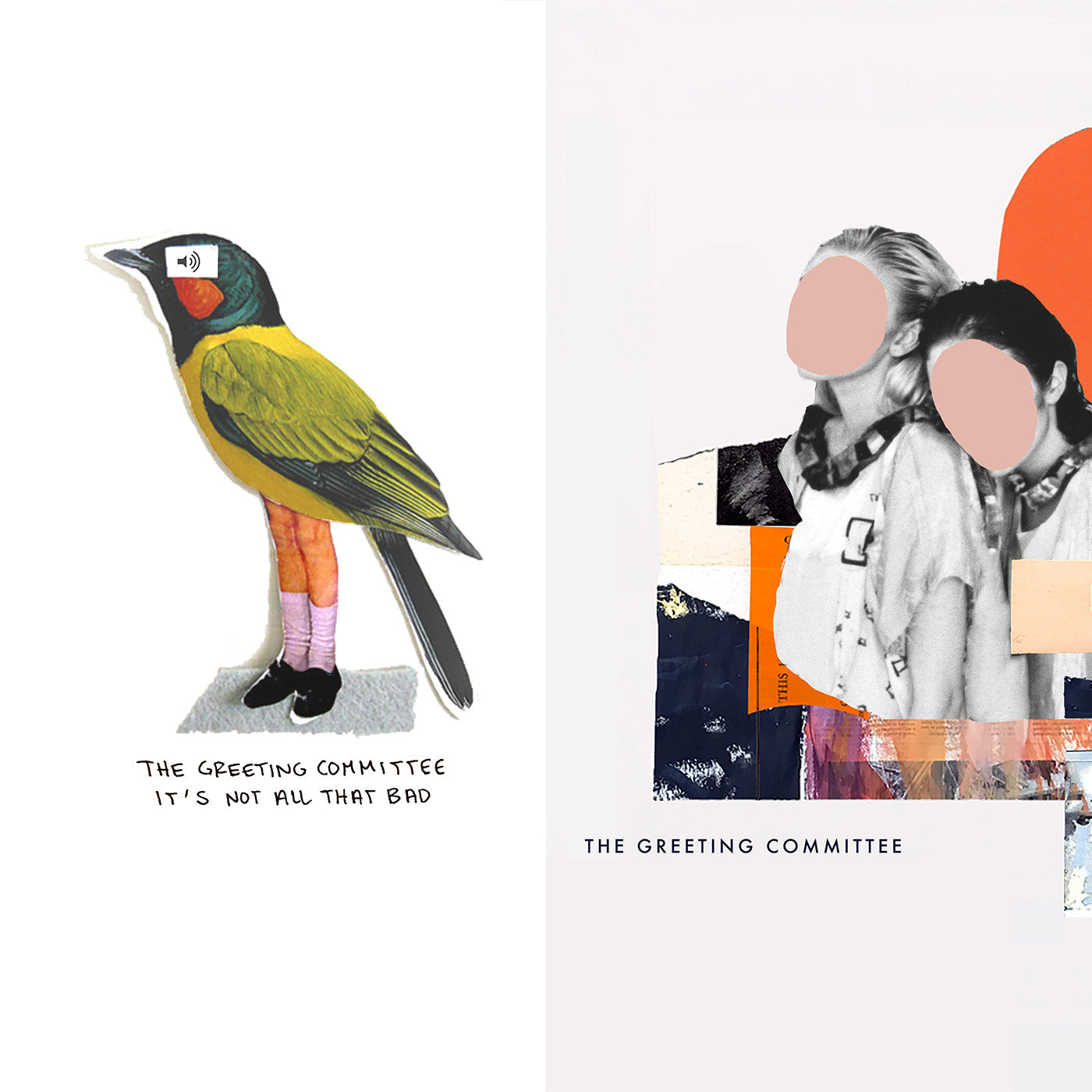 The Greeting Committee - It's Not All That Bad/Meeting People Is Easy (LP)