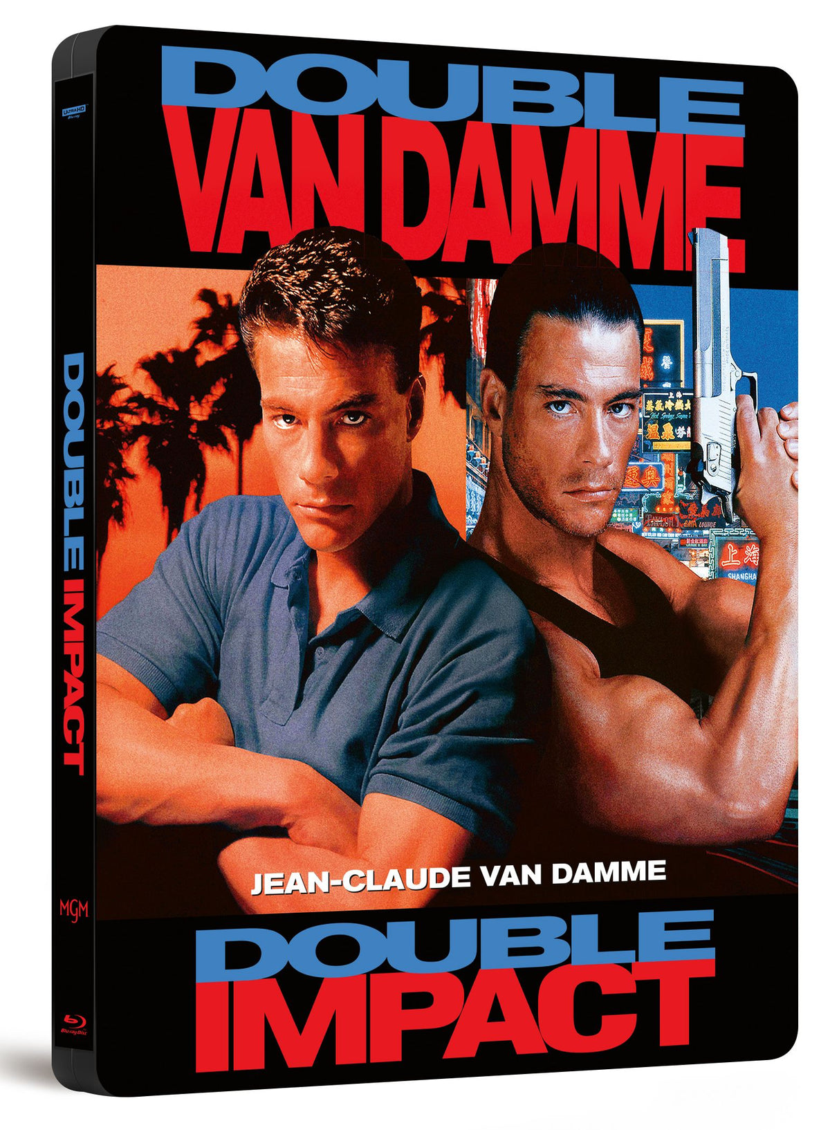 Double Impact (Steelbook) (Limited Edition) (4K Ultra HD + Blu-ray) EXCLUSIVE PREORDER