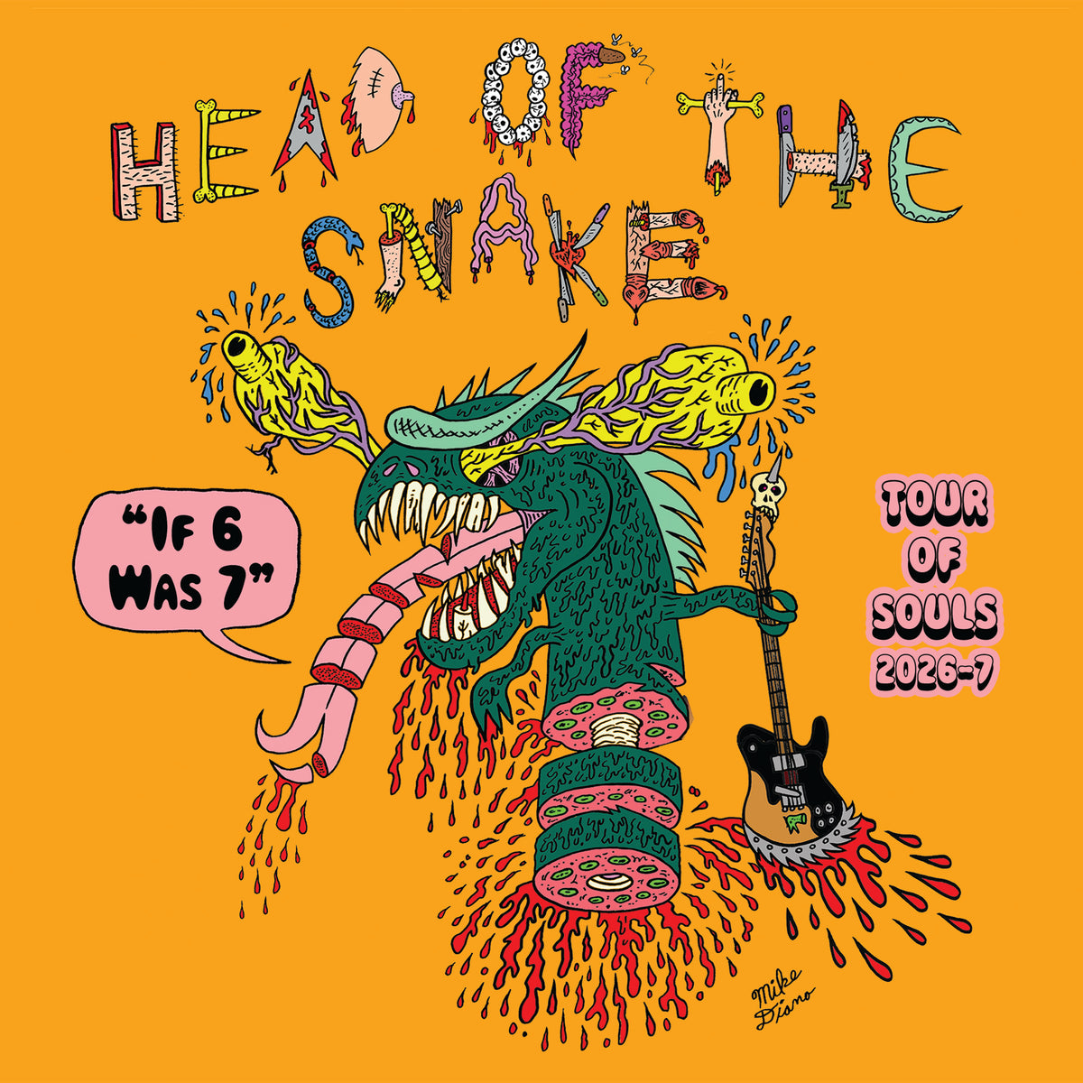 Head Of The Snake - If 6 Was 7 (CD)
