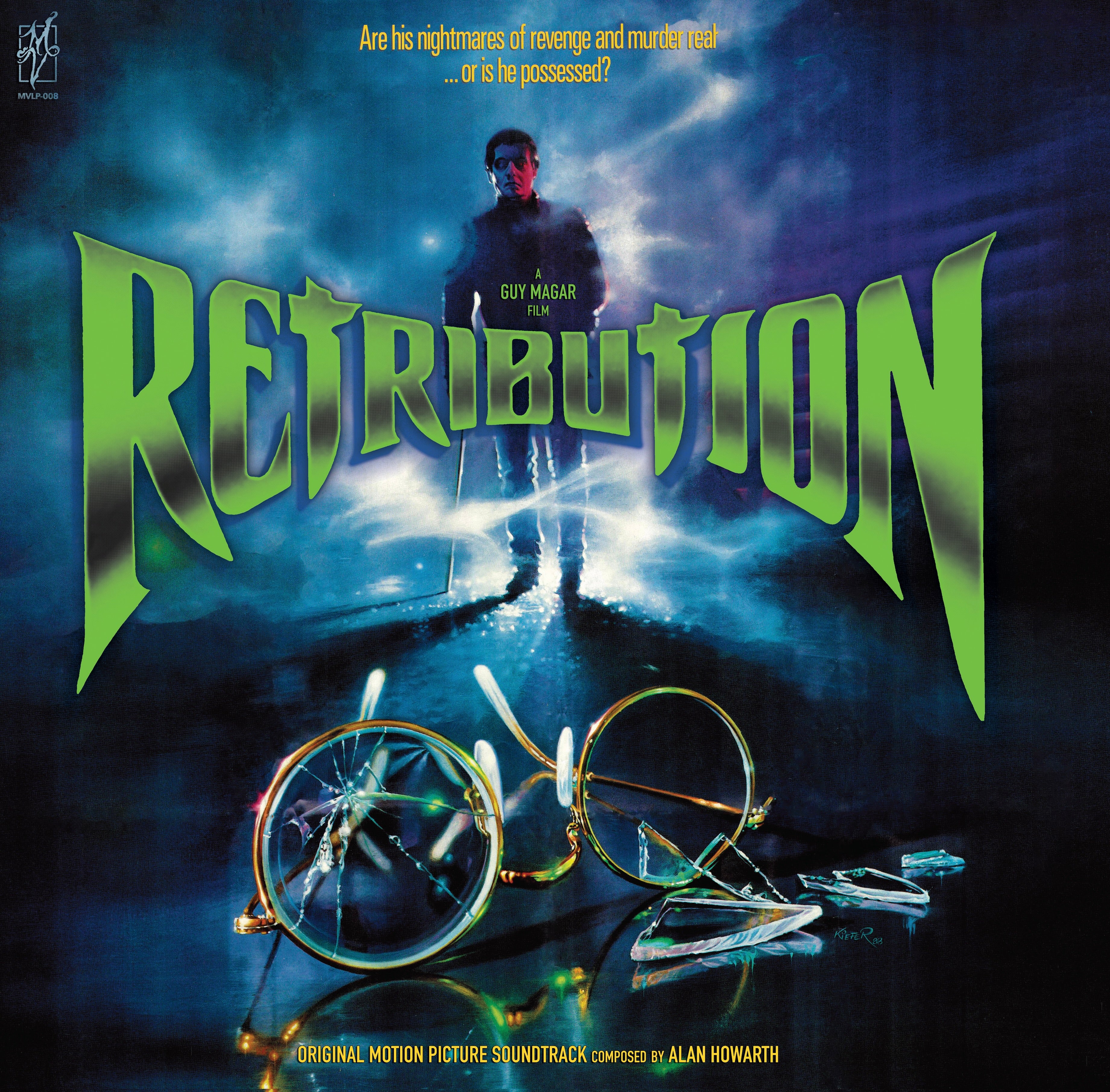 Alan Howarth - Retribution (1987) Original Motion Picture Soundtrack (LP)
