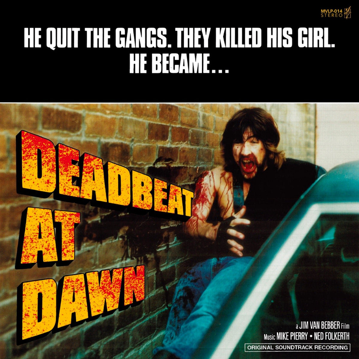 Jim Van Bebber's Deadbeat at Dawn Soundtrack (Black Vinyl) (LP)