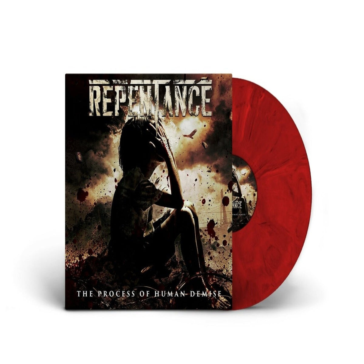 Repentance - The Process of Human Demise (Red Marbled Vinyl) (LP)