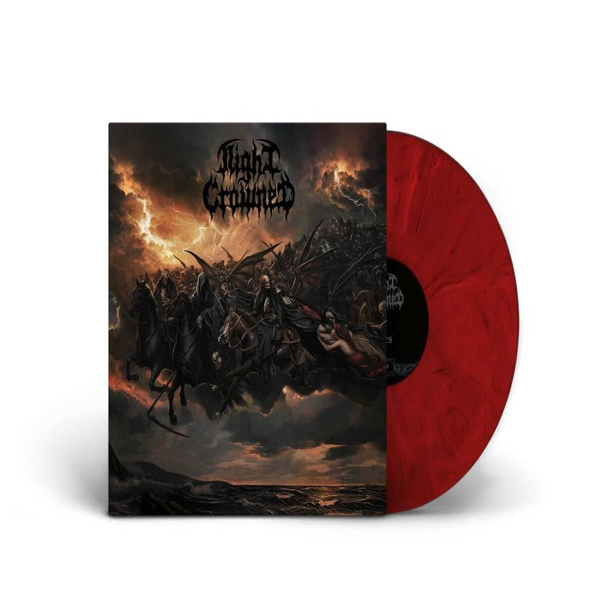 Night Crowned - Tales (Red Marbled) (LP)