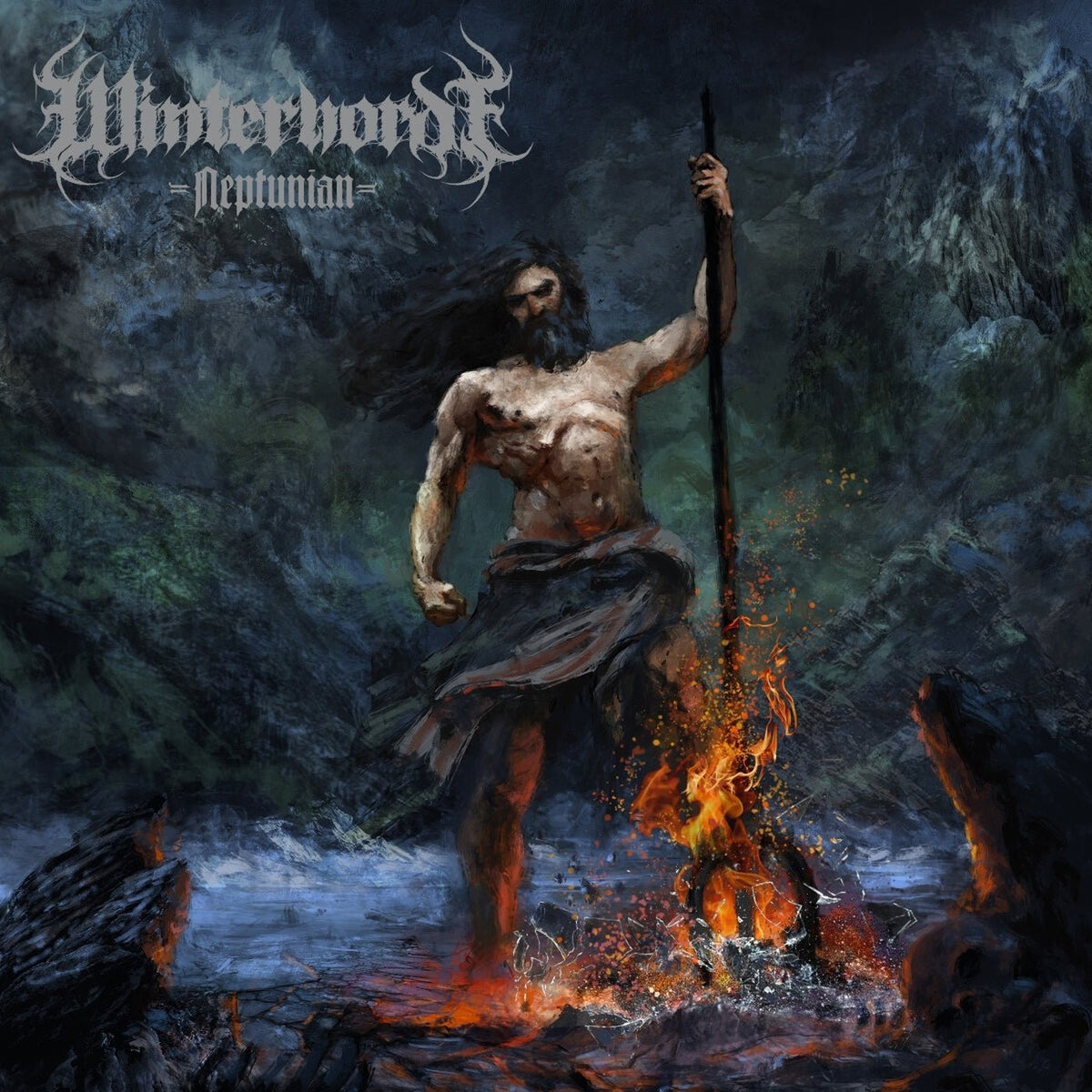Winterhorde - Neptunian (Trans Green Marbled 2LP) (LP)