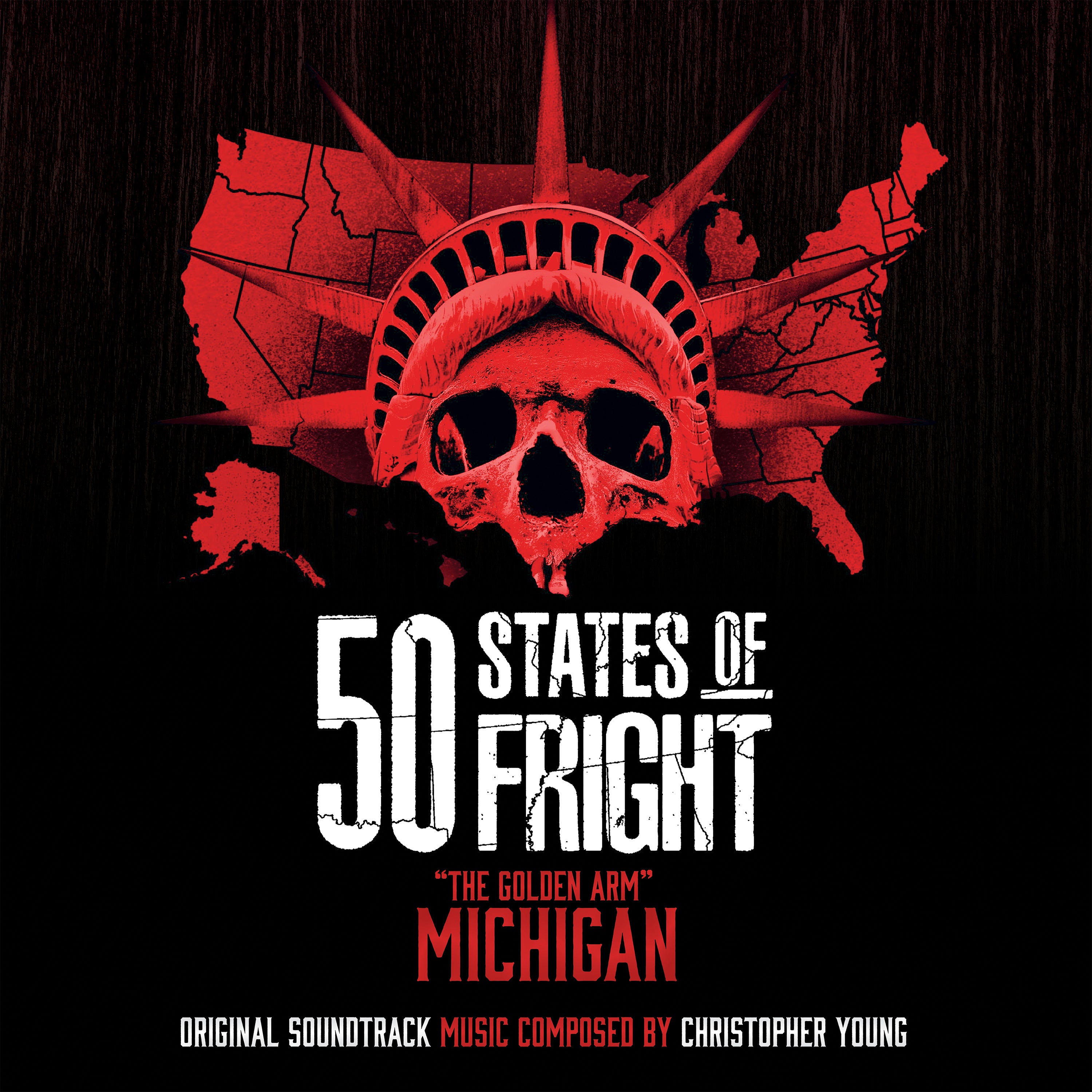 Christopher Young - 50 States Of Fright: The Golden Arm (Michigan) (LP)