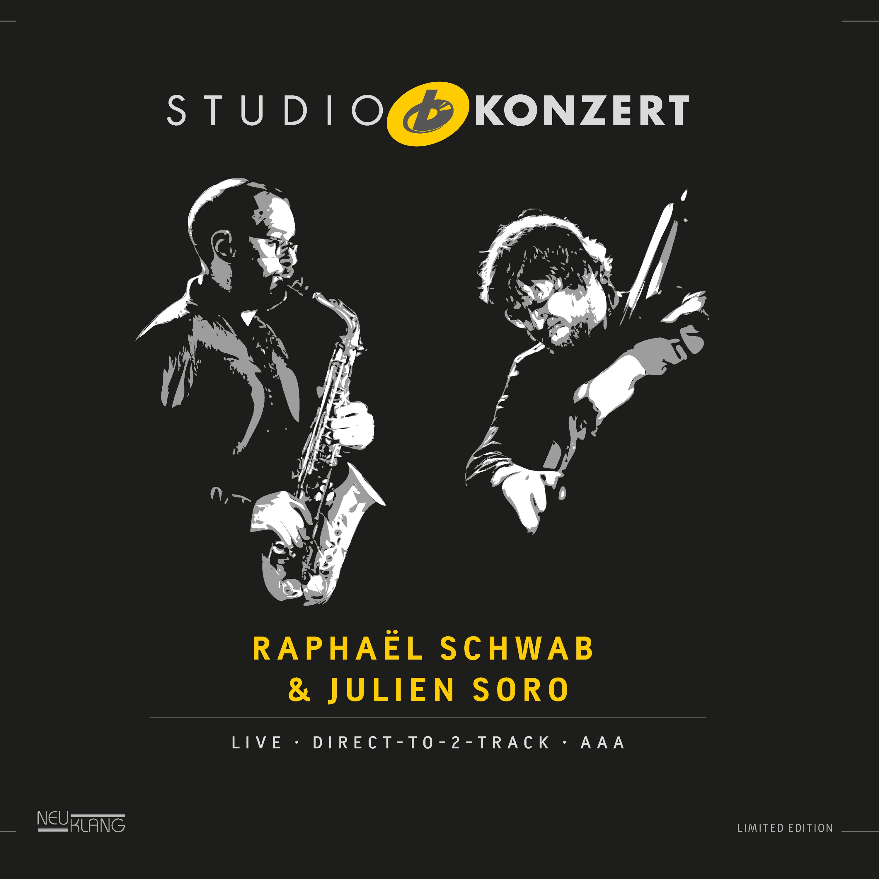 Raphaël Schwab & Julien Soro - Studio Konzert (LP)