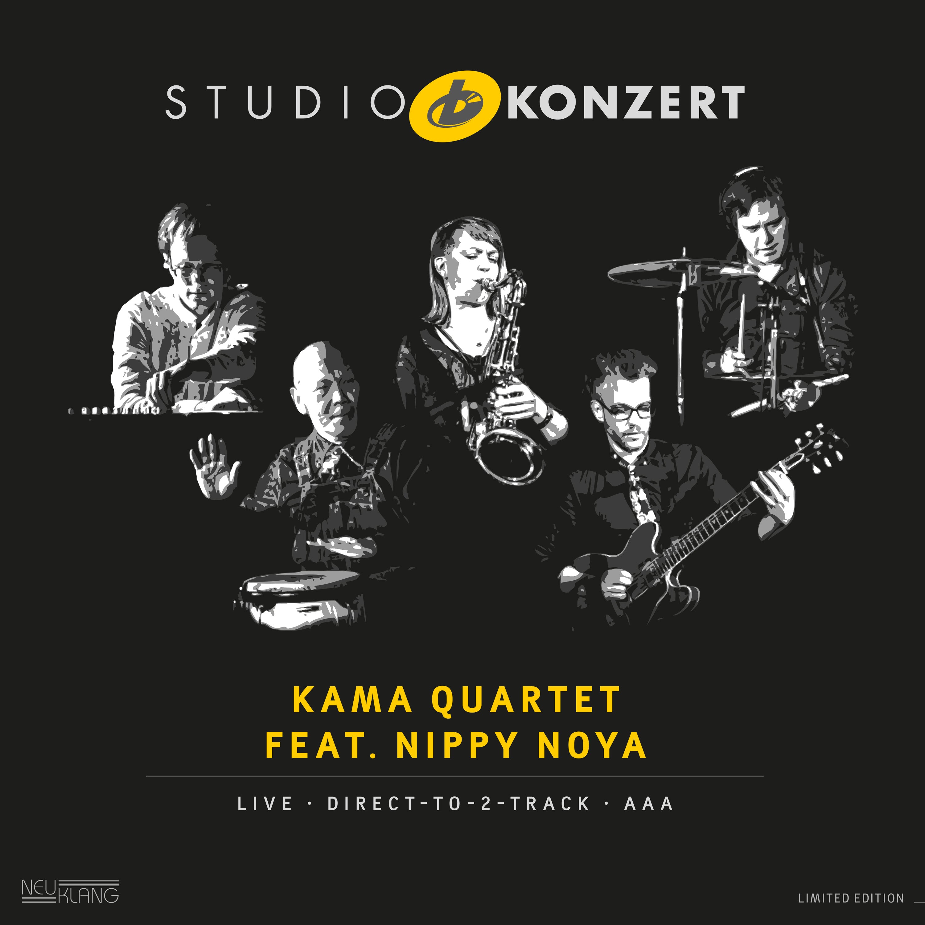 Ka Ma Quartet & Nippy Noya - Studio Konzert (LP)