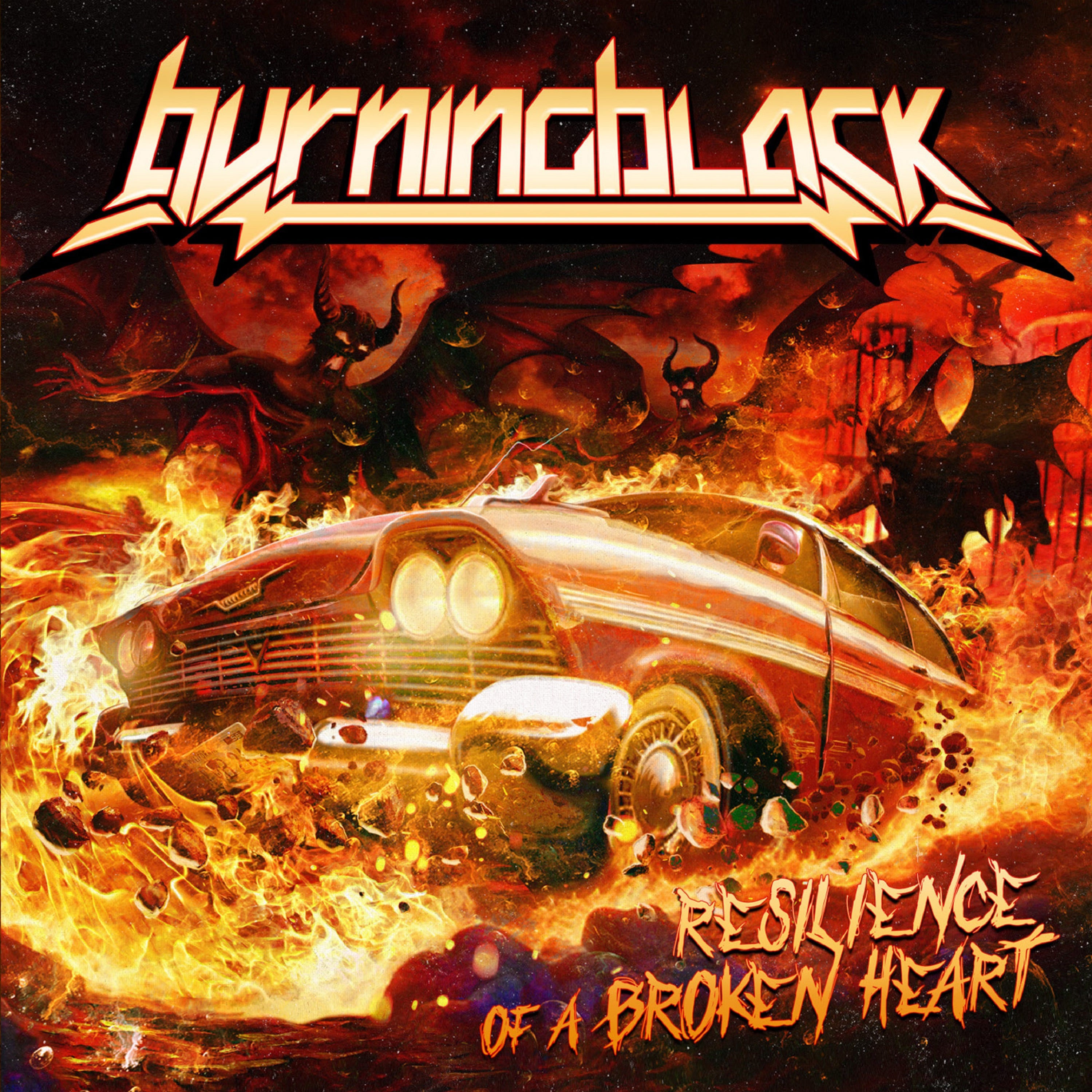 Burning Black - Resilience Of A Broken Heart (CD)