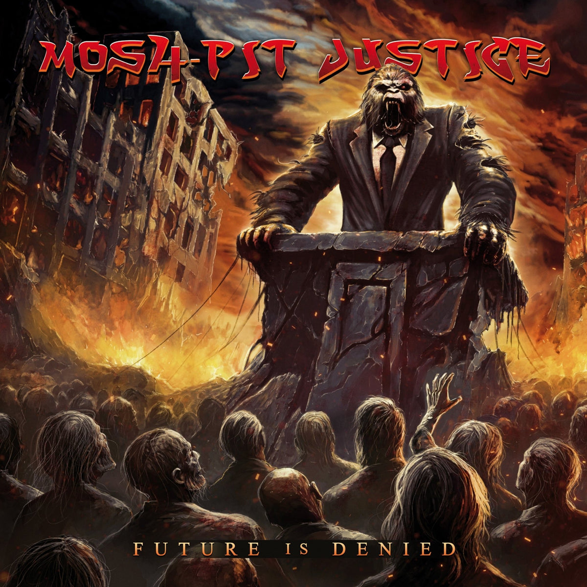 Mosh-Pit Justice - Future Is Denied (CD)
