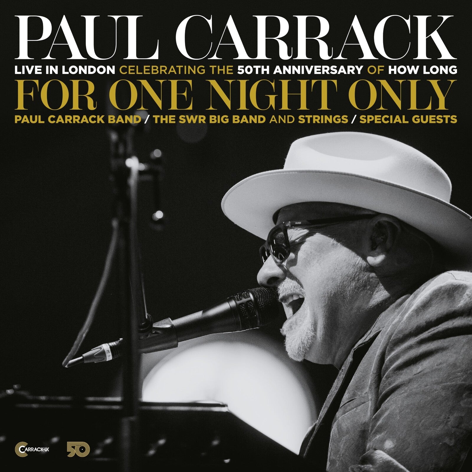 Paul Carrack - For One Night Only: Live In London. (CD)