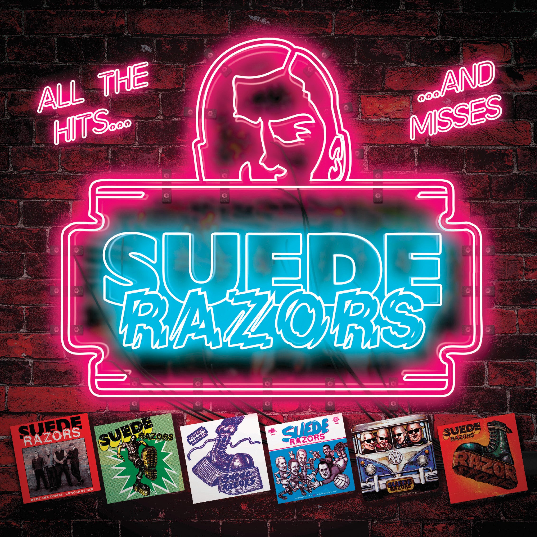 Suede Razors - All The Hits... ...and Misses (CD)