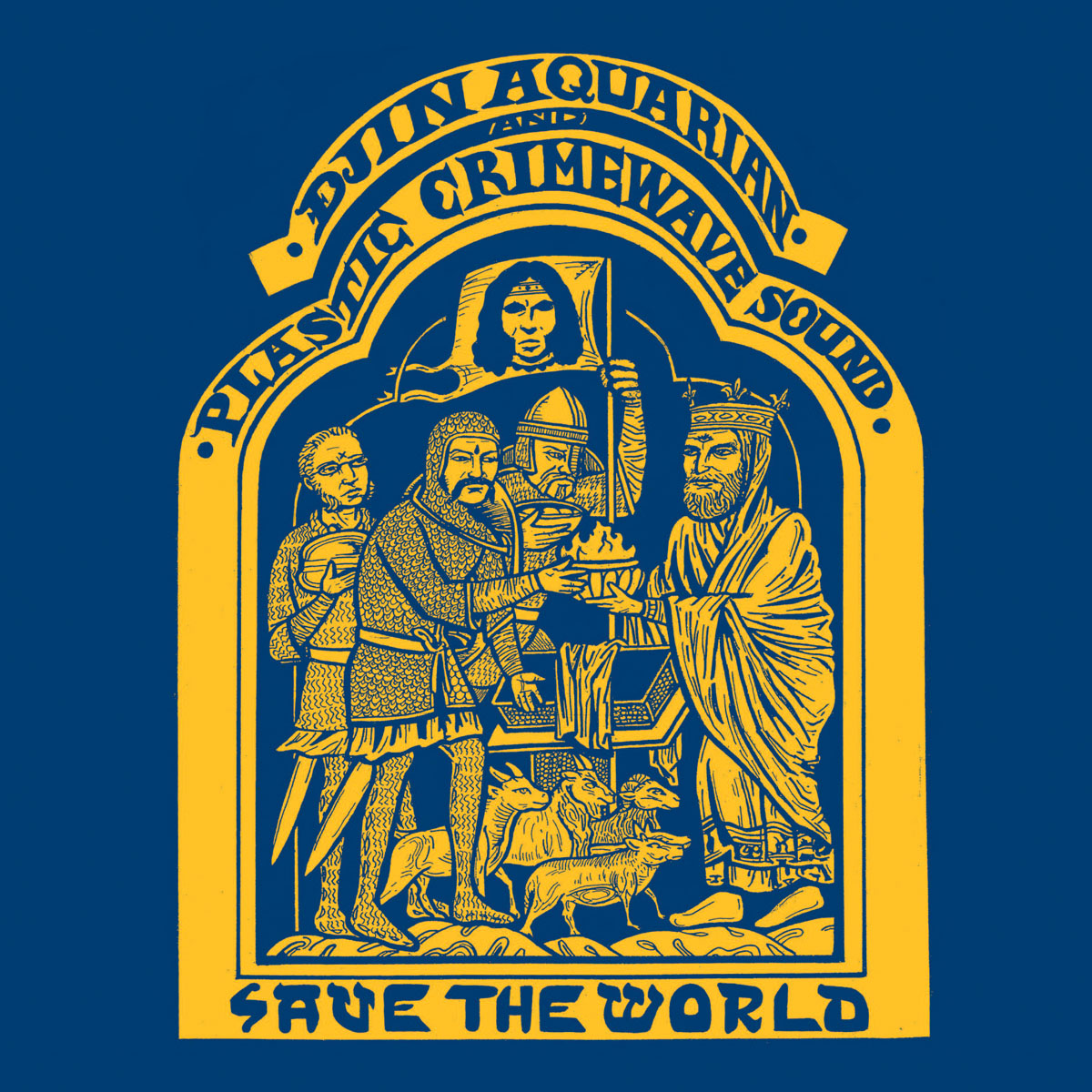 Djin Aquarian & Plastic Crimewave Sound - Save the World (LP)