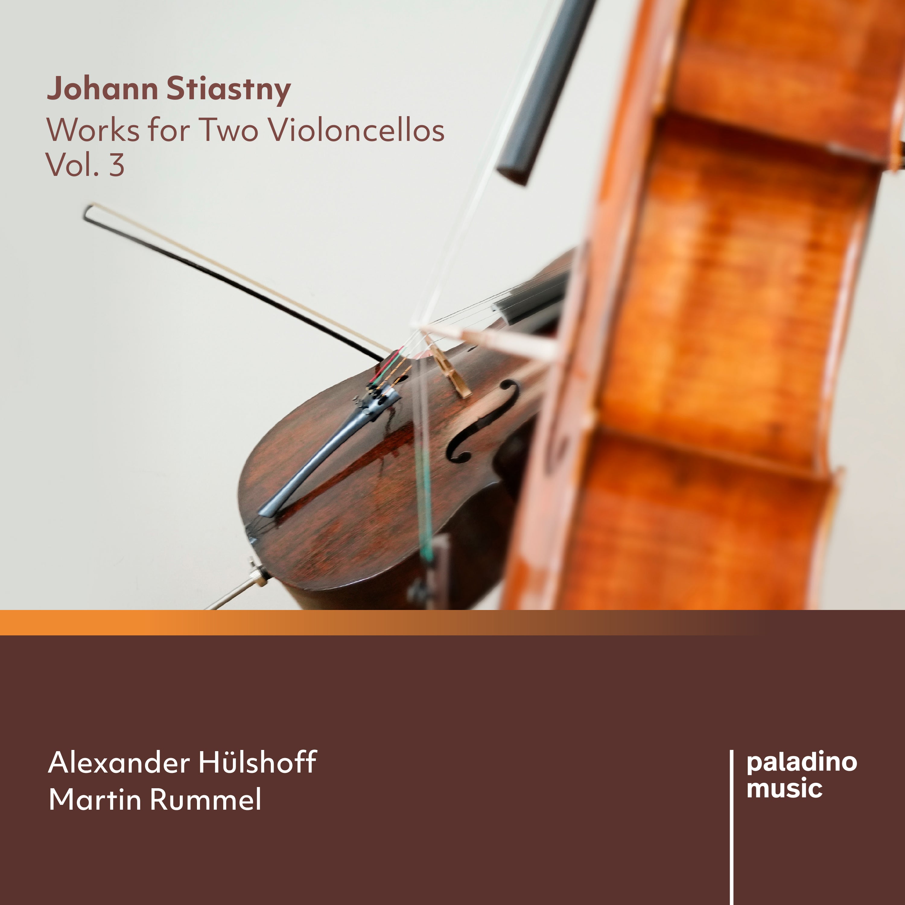 Alexander Hülshoff & Martin Rummel - Johann Stiastny: Works For Two Violoncellos, Vol. 3 (CD)
