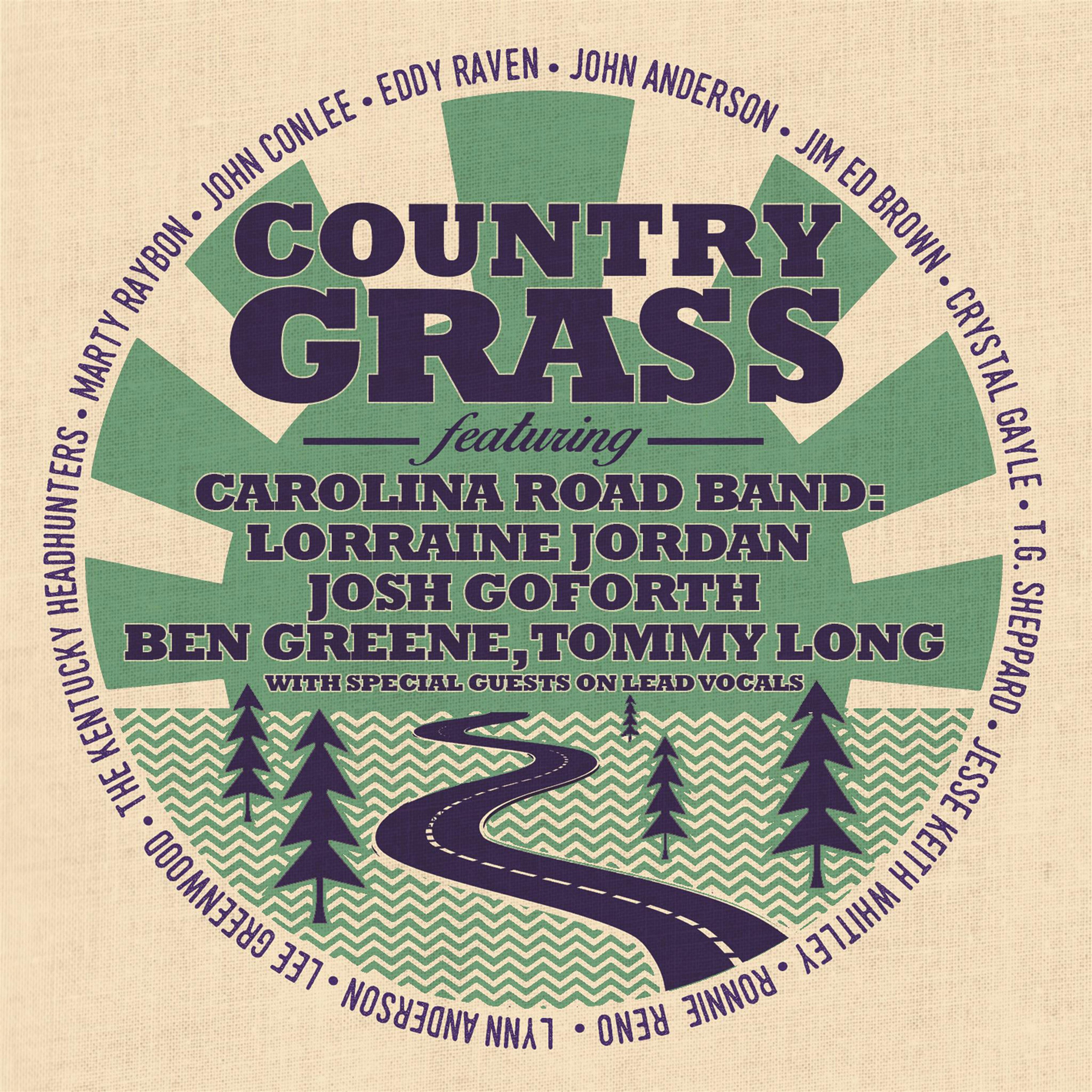 Lorraine Jordan & Carolina Road - Country Grass (CD)
