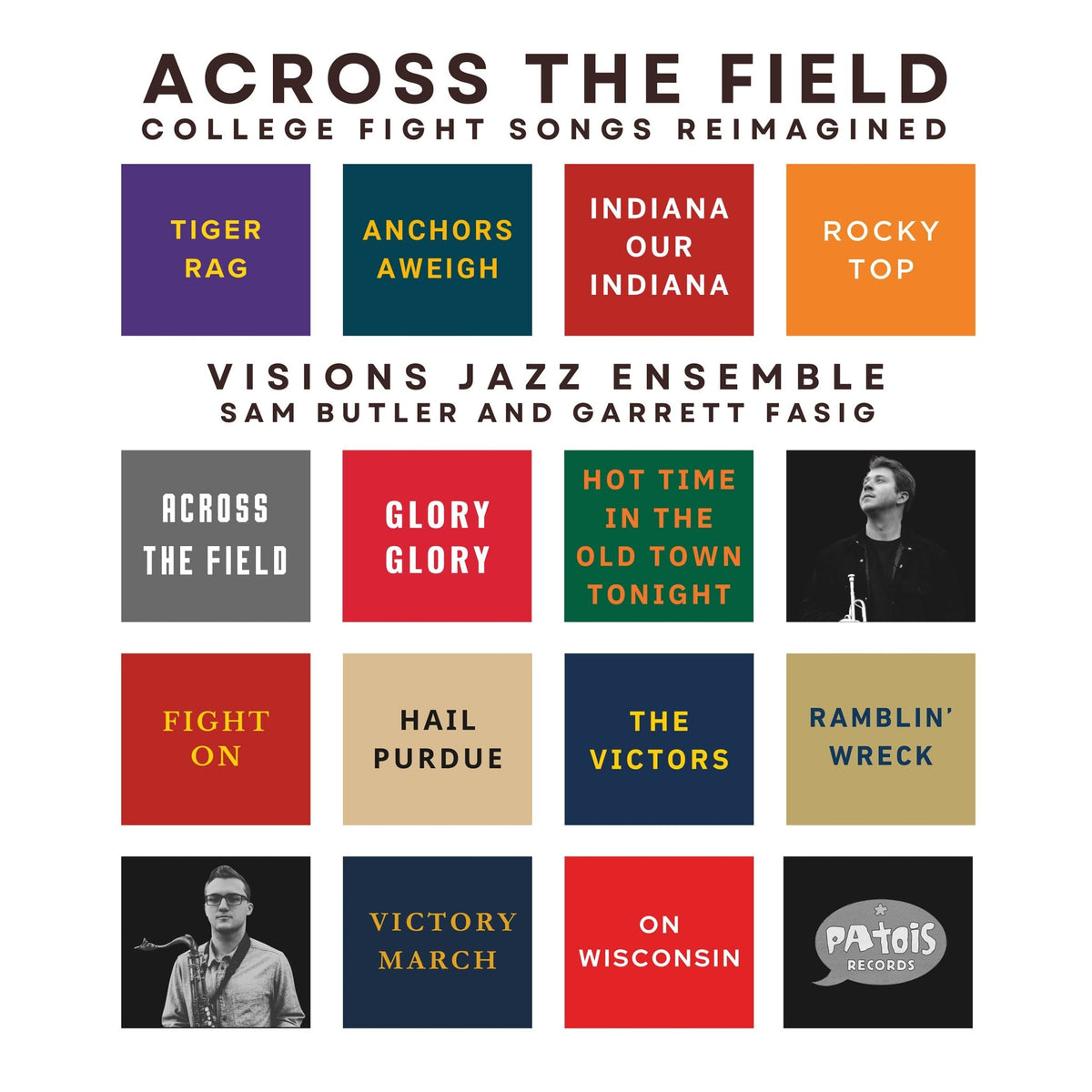 Visions Jazz Ensemble - Across The Field (CD)