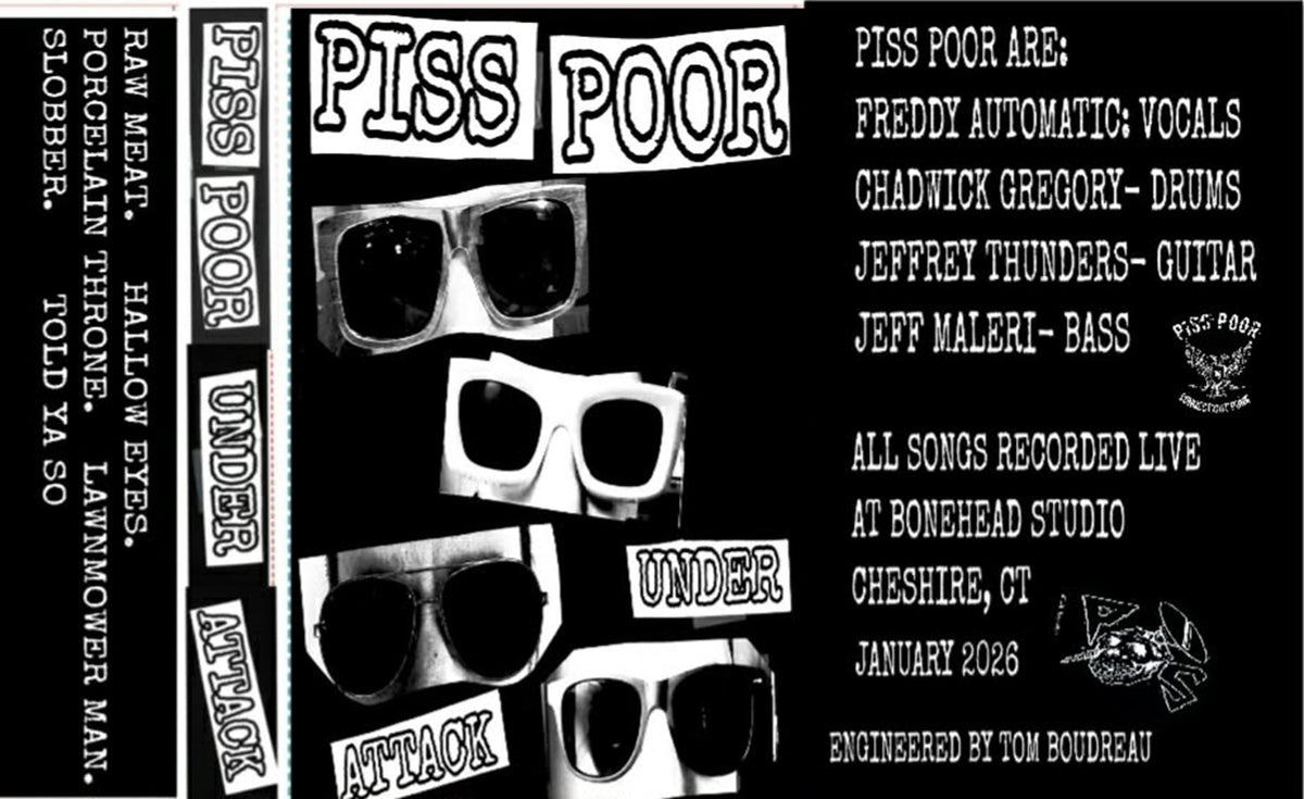 Piss Poor - Under Attack (CASSETTE)