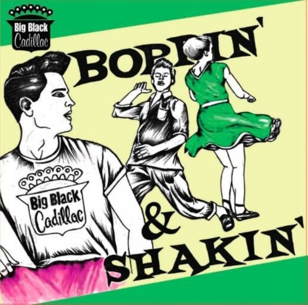 Big Black Cadillac - Boppin' & Shakin' (CD)