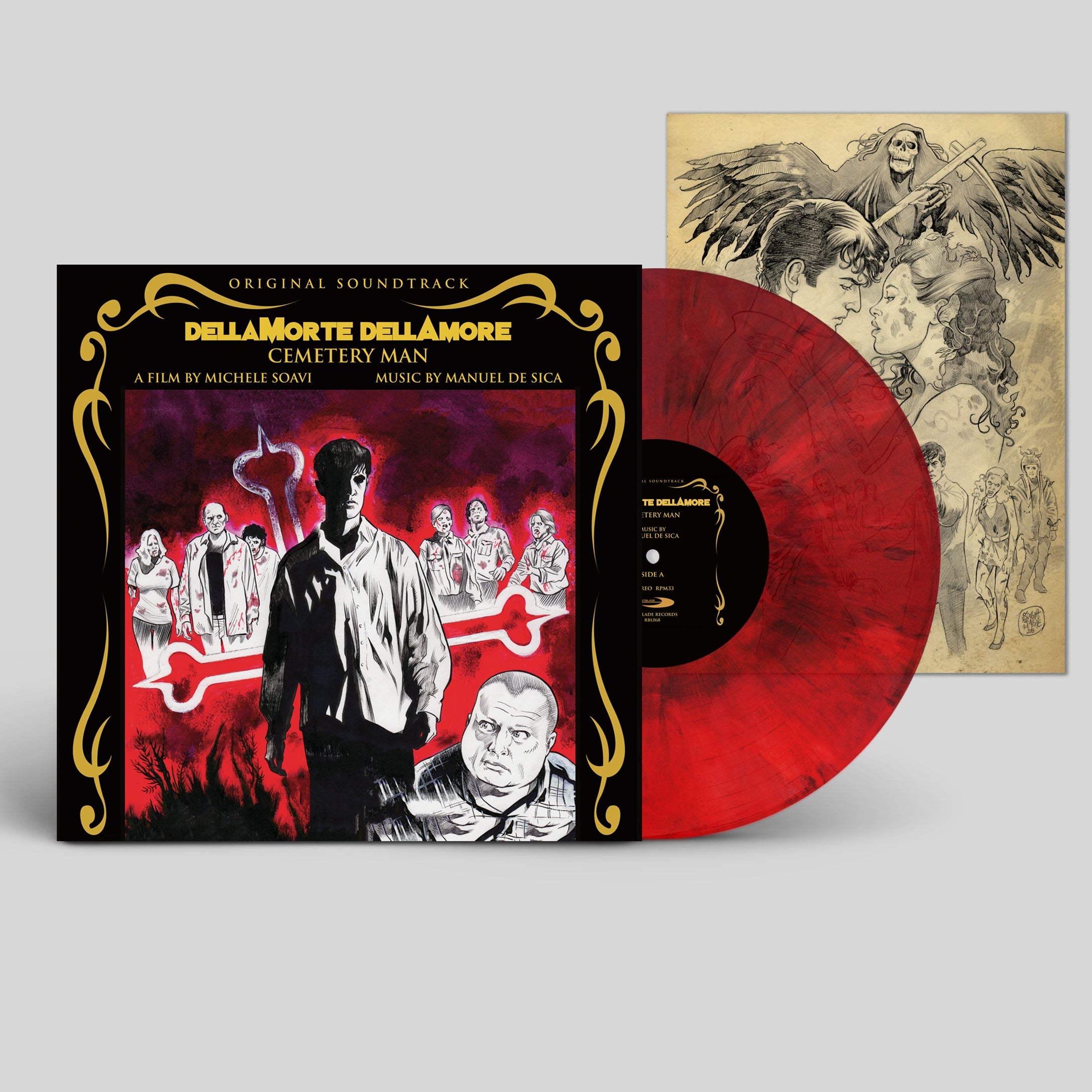 Manuel De Sica - Dellamorte Dellamore/Cemetery Man (Original Soundtrack 30th Anniversary) (LP)