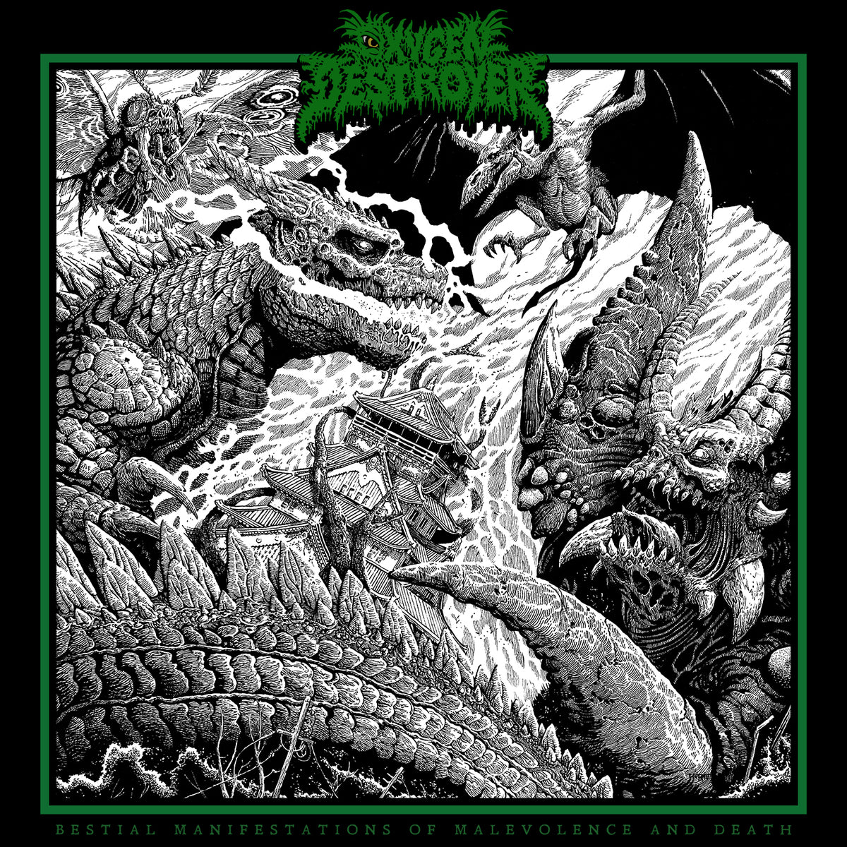 Oxygen Destroyer - Bestial Manifestations Of Malevolence And Death (CD)