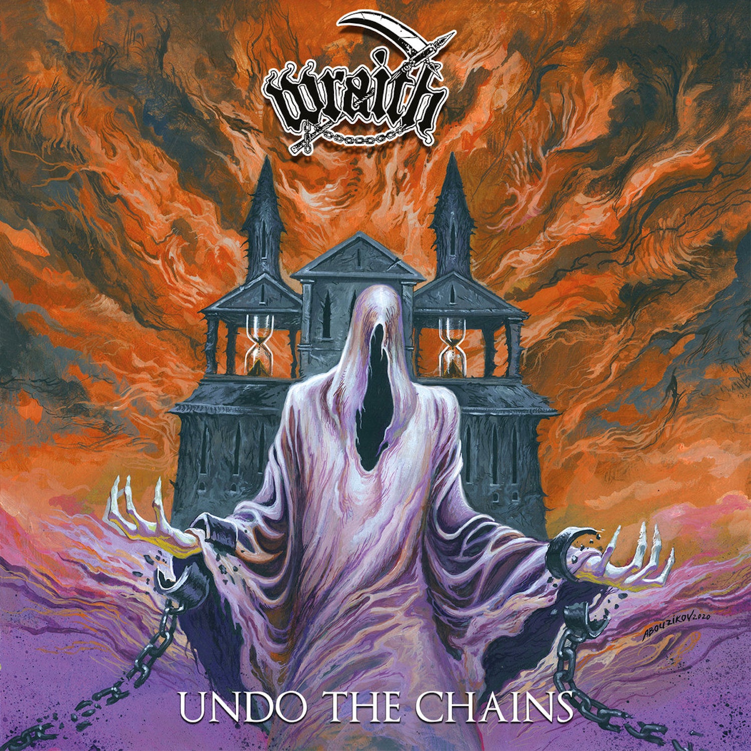 Wraith - Undo the Chains (Gold Waves - Cloudy Effect Vinyl) (LP)