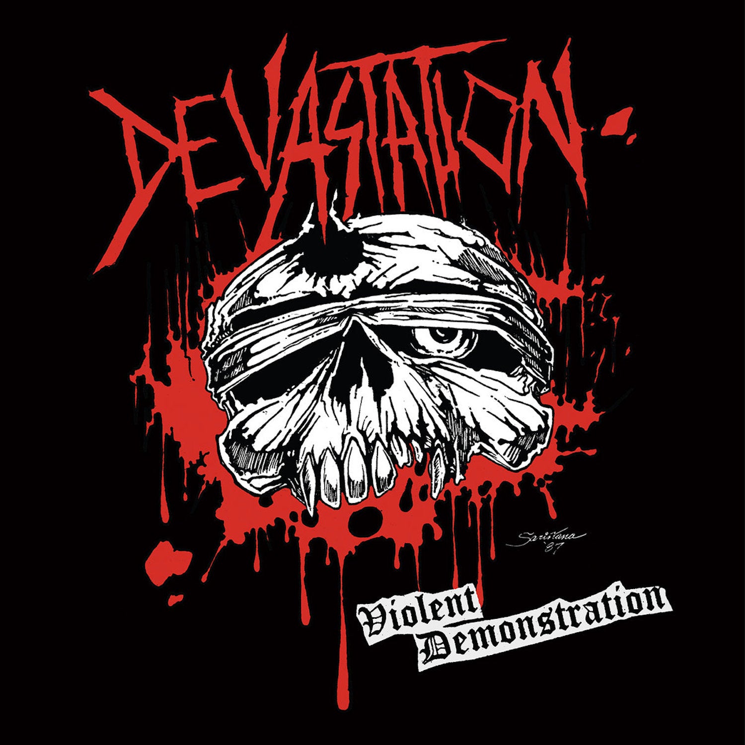 Devastation - Violent Demonstration (Red Vinyl 2xLP) (LP)