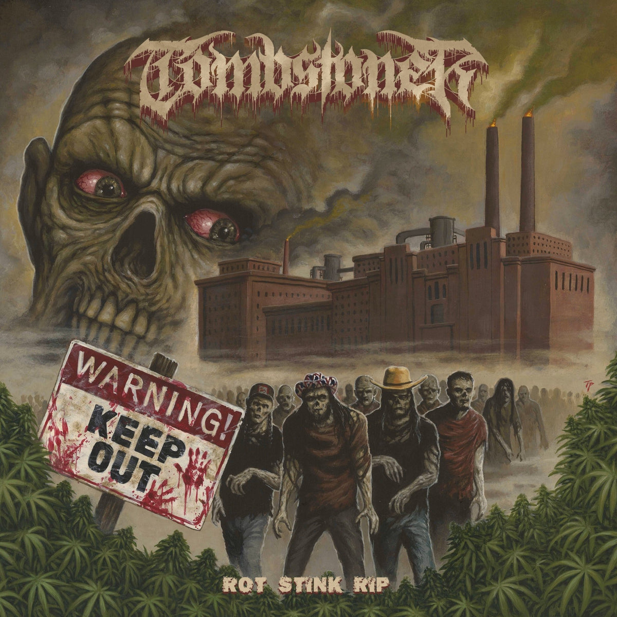 Tombstoner - Rot Stink Rip (Yellow Vinyl) (LP)