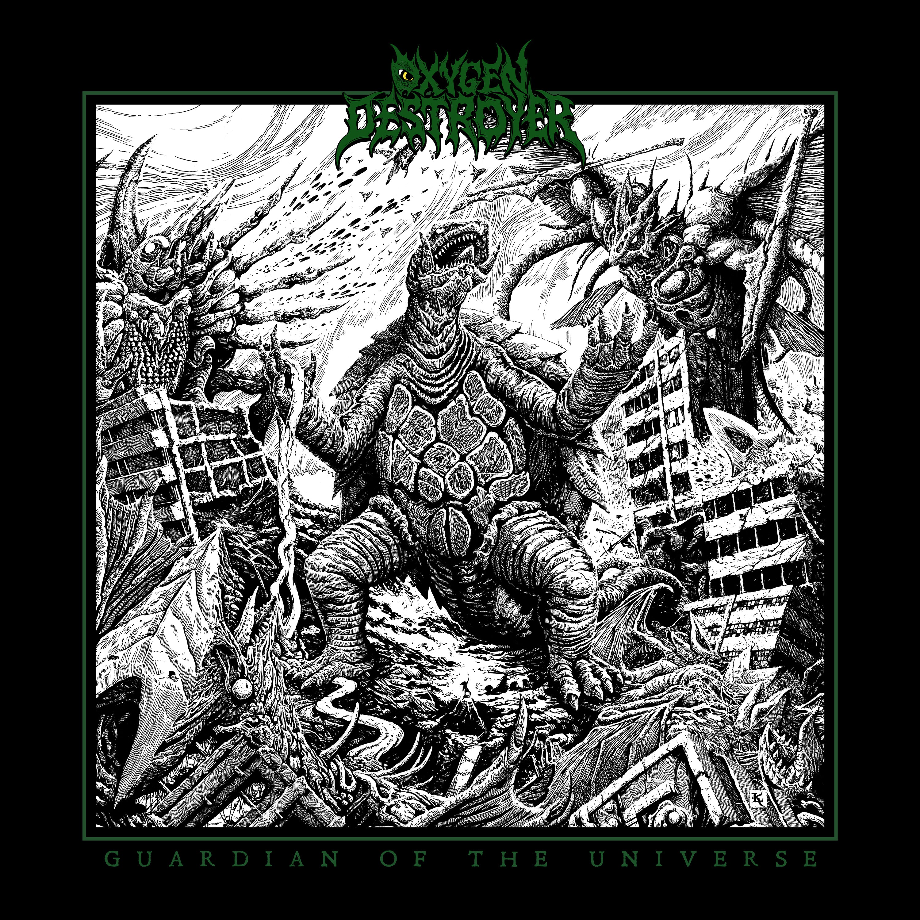 Oxygen Destroyer - Guardian Of The Universe (CD)