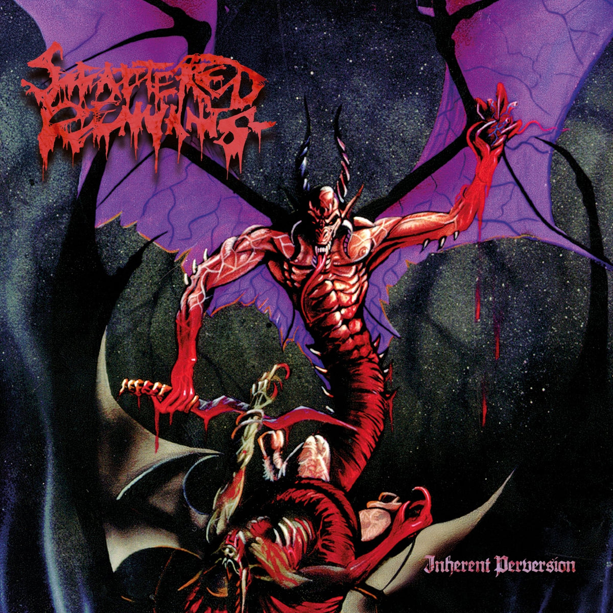 Scattered Remnants - Inherent Perversion/Procreating Mass Carnage (Purple Vinyl) (LP)