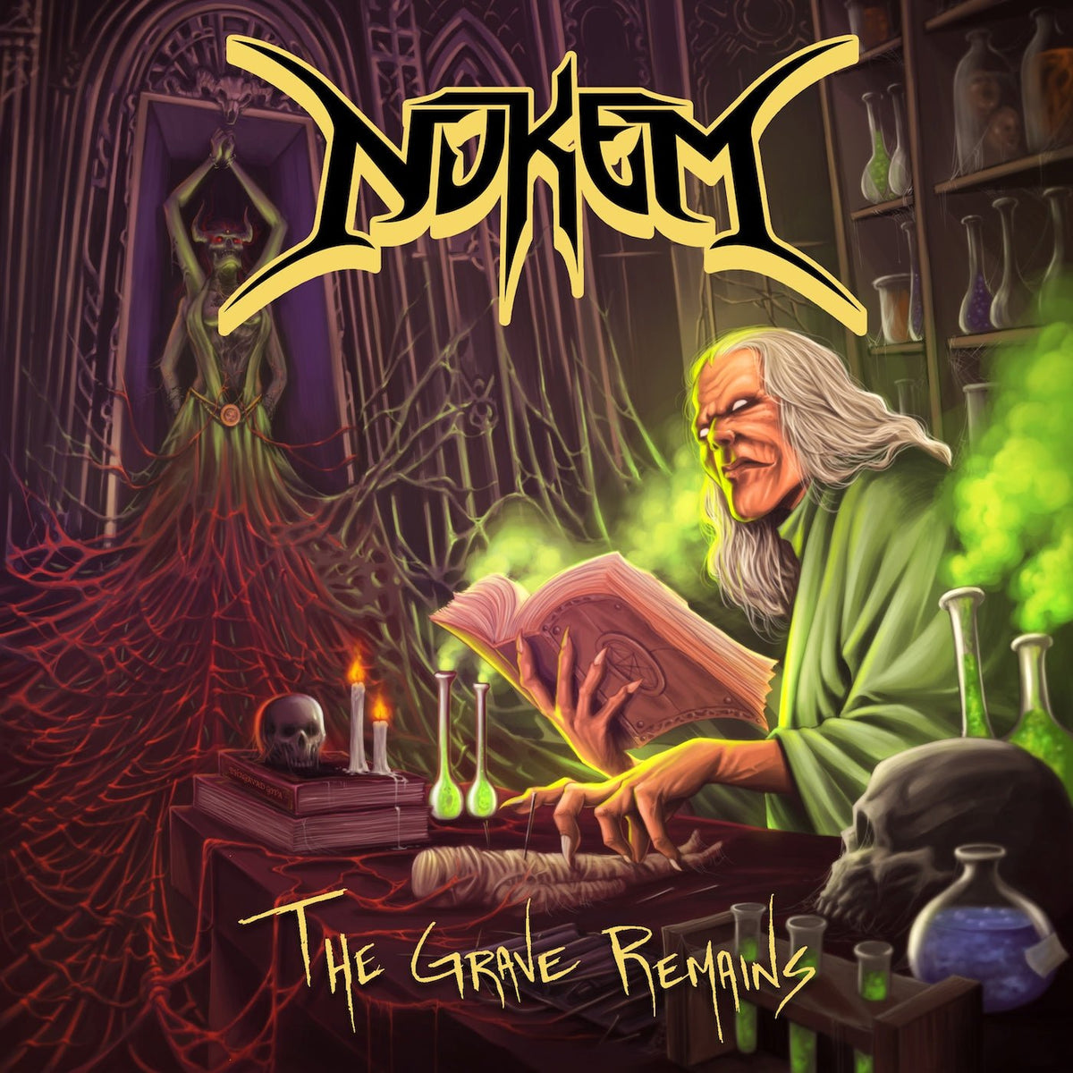 Nukem - The Grave Remains (Yellow Vinyl) (LP)