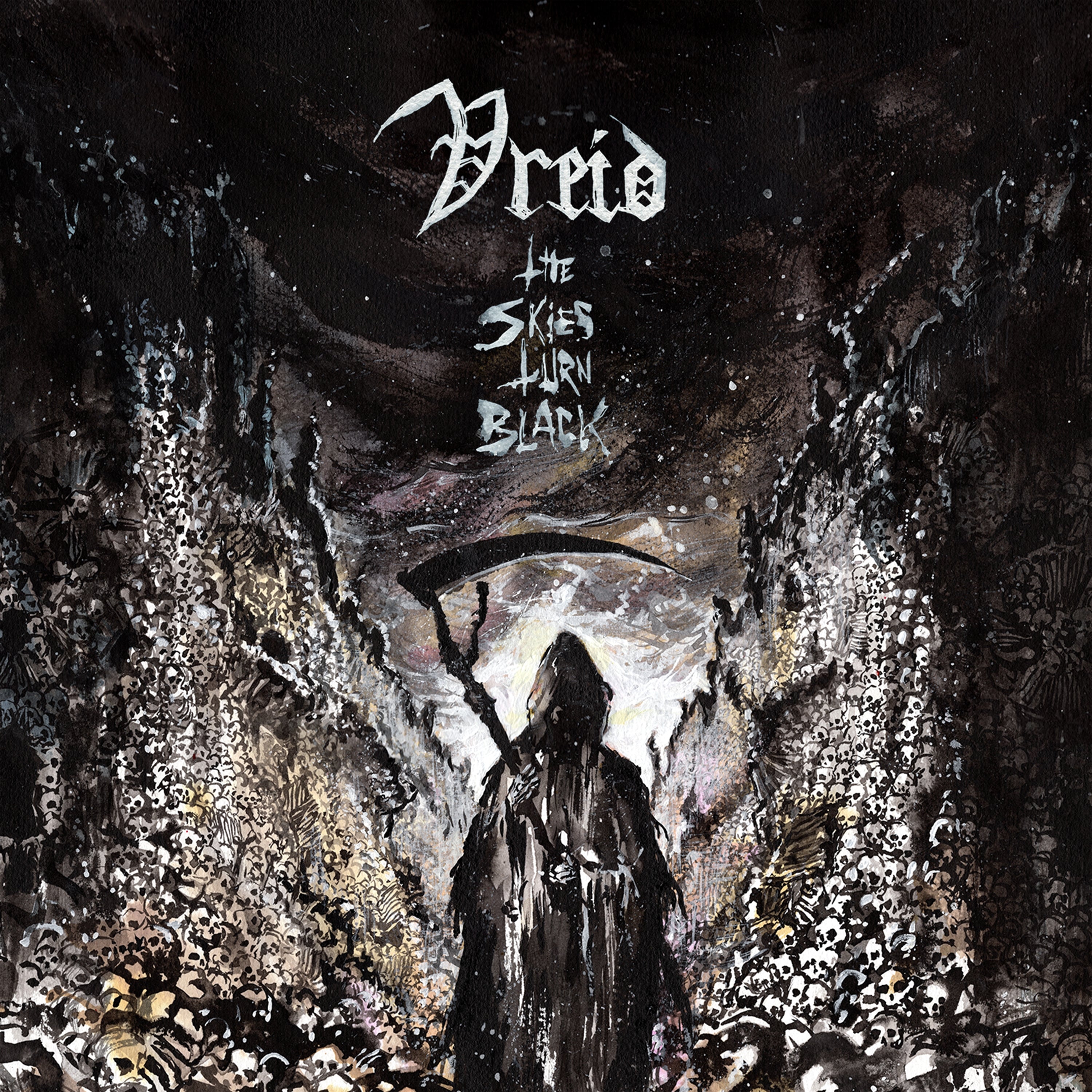 Vreid - The Skies Turn Black (Splatter Vinyl) (LP)