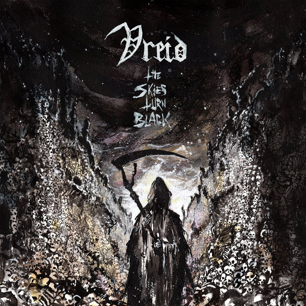 Vreid - The Skies Turn Black (Splatter Vinyl) (LP)