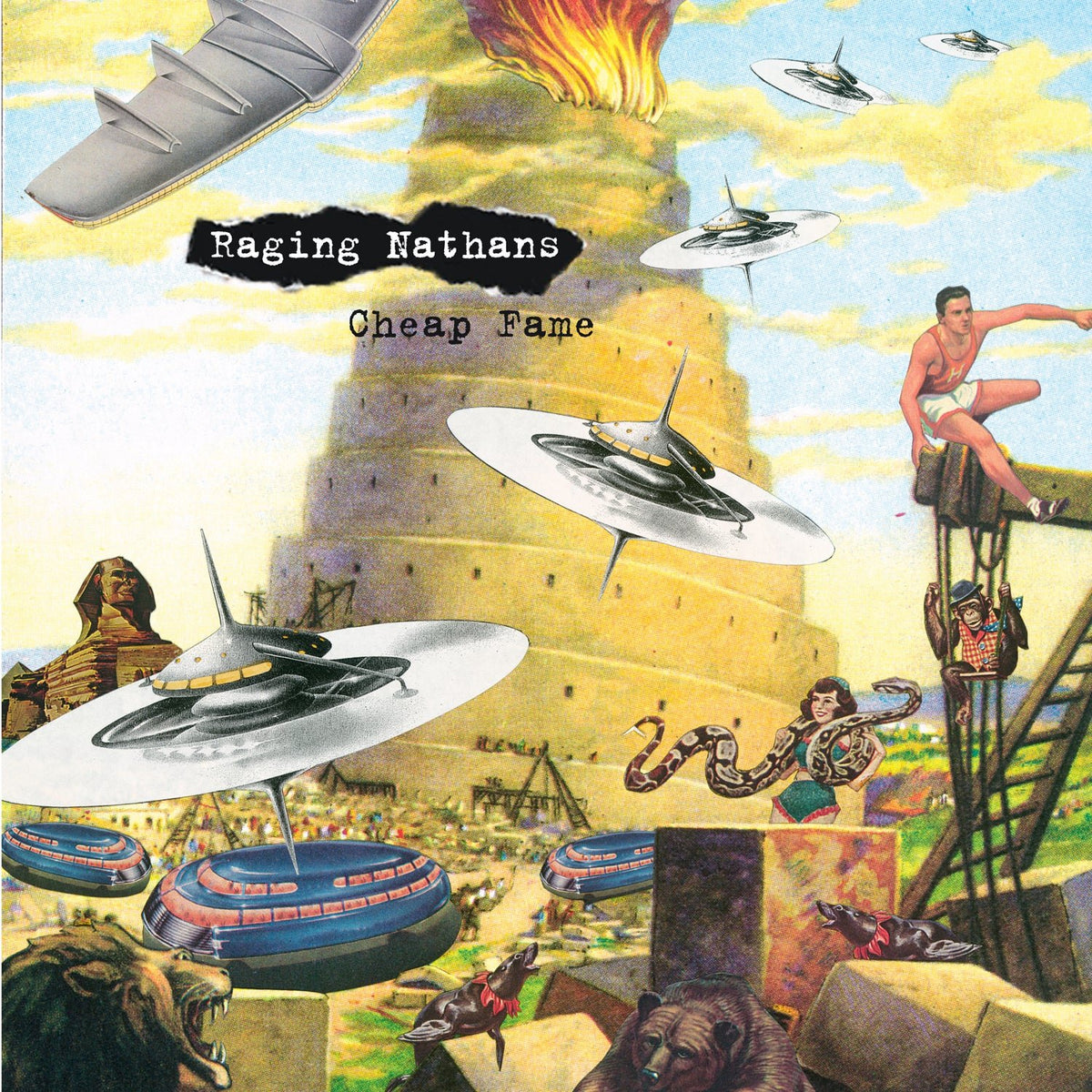 The Raging Nathans - Cheap Fame (CD)