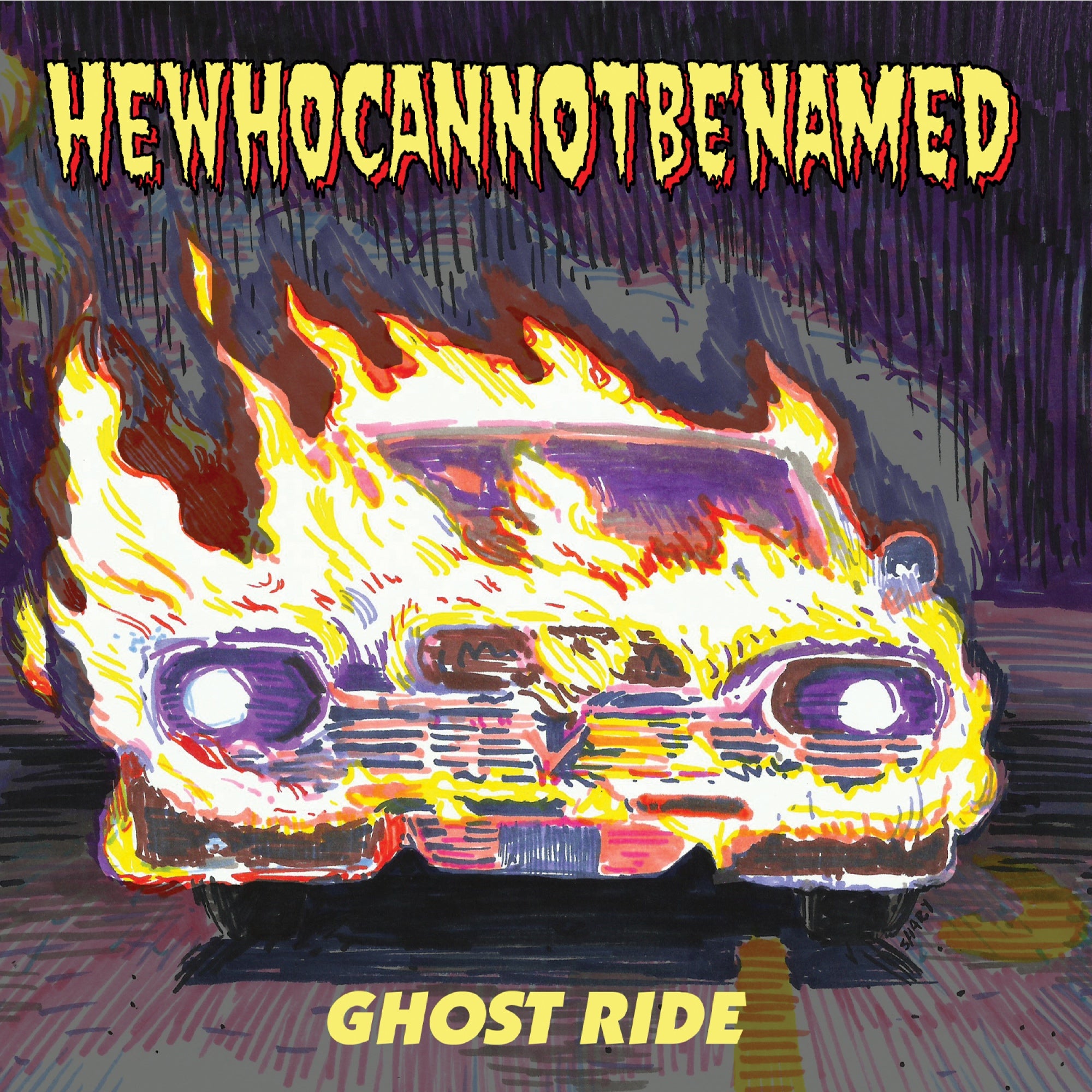 HEWHOCANNOTBENAMED - Ghost Ride (7 INCH)