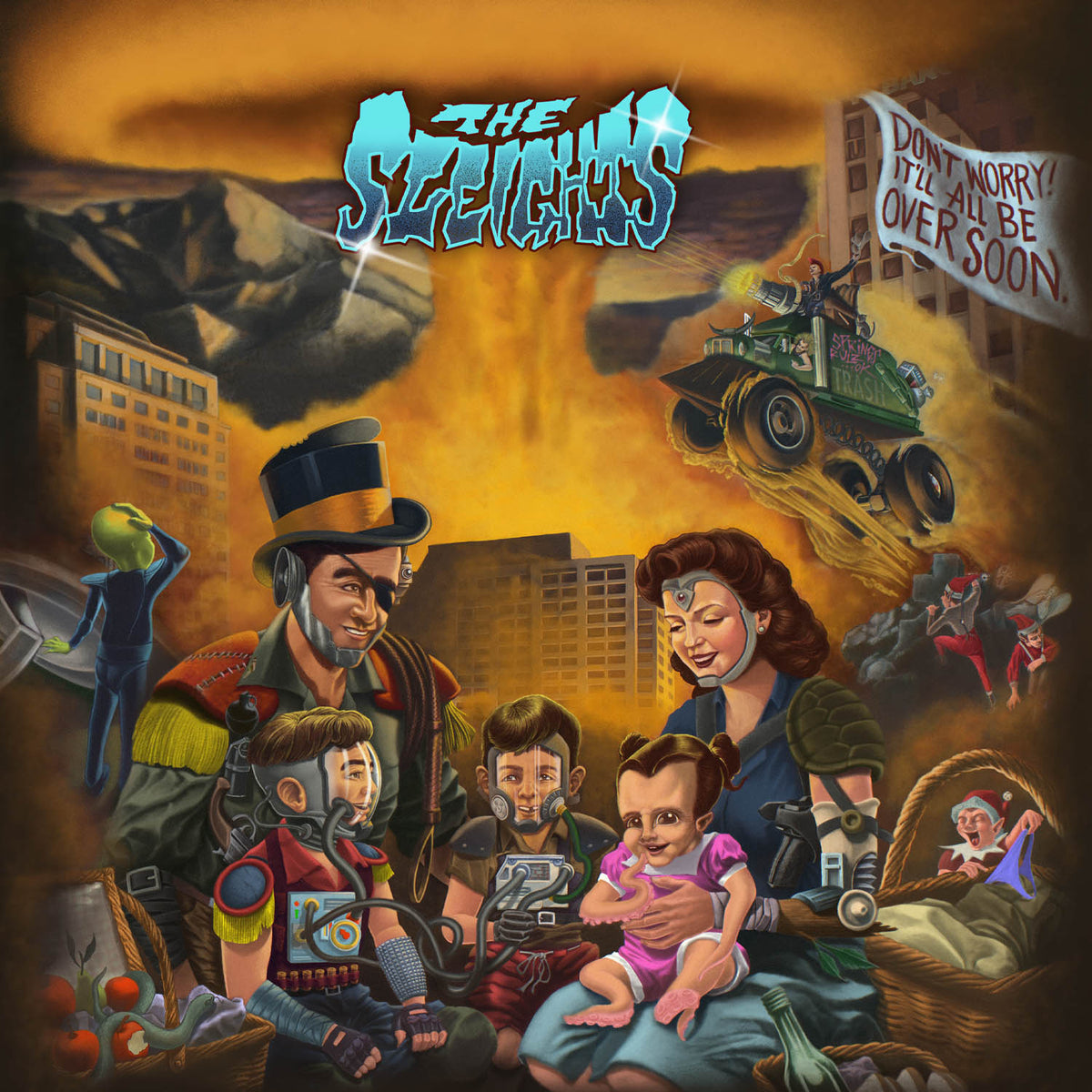 The Sleights - Don’t Worry It’ll All Be Over Soon (LP)