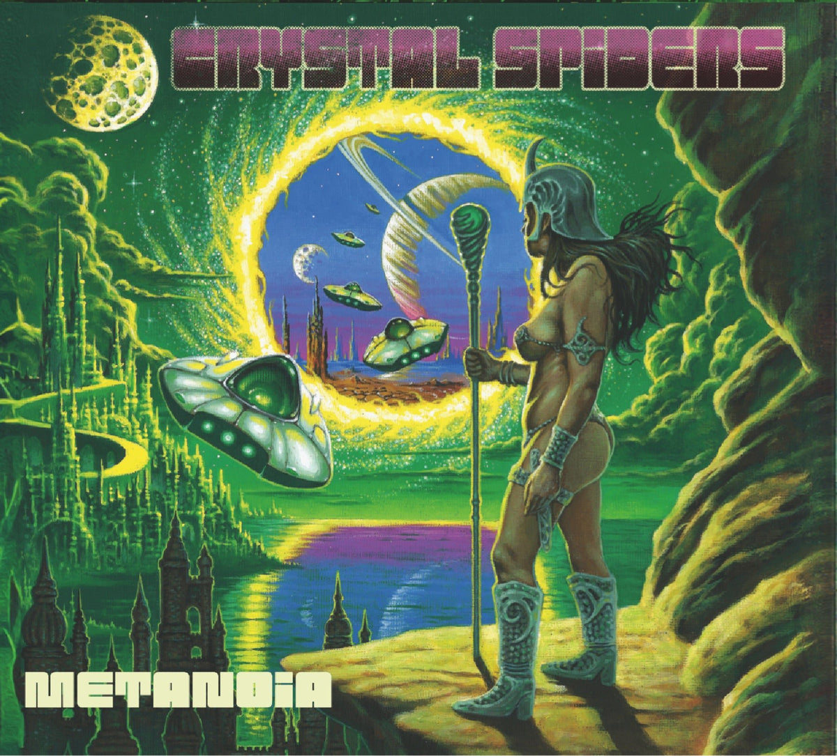 Crystal Spiders - Metanoia (CD)
