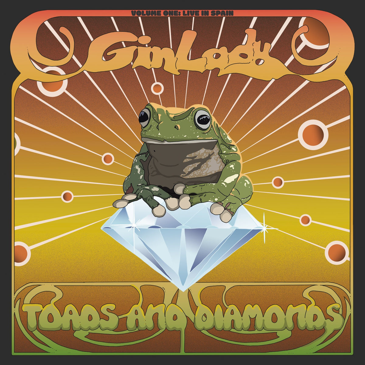 Gin Lady - Toads & Diamonds Volume One: Live In Spain (CD)