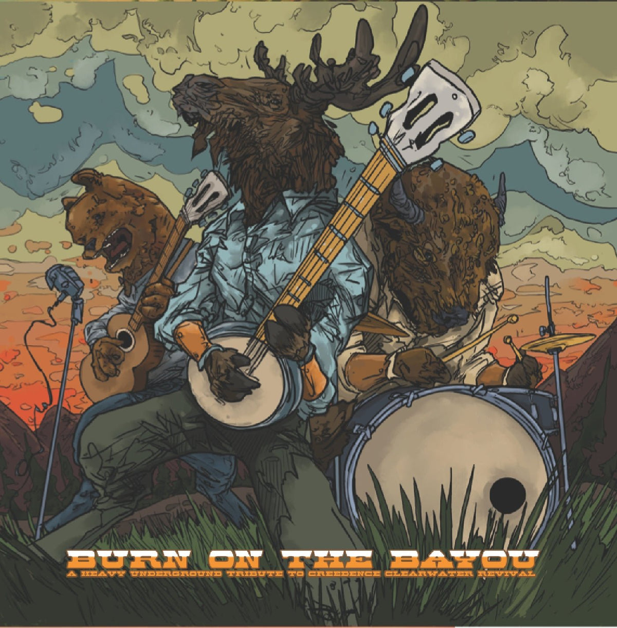 Burn On The Bayou: Heavy Underground Tribute To Creedence Clearwater Revival (LP)