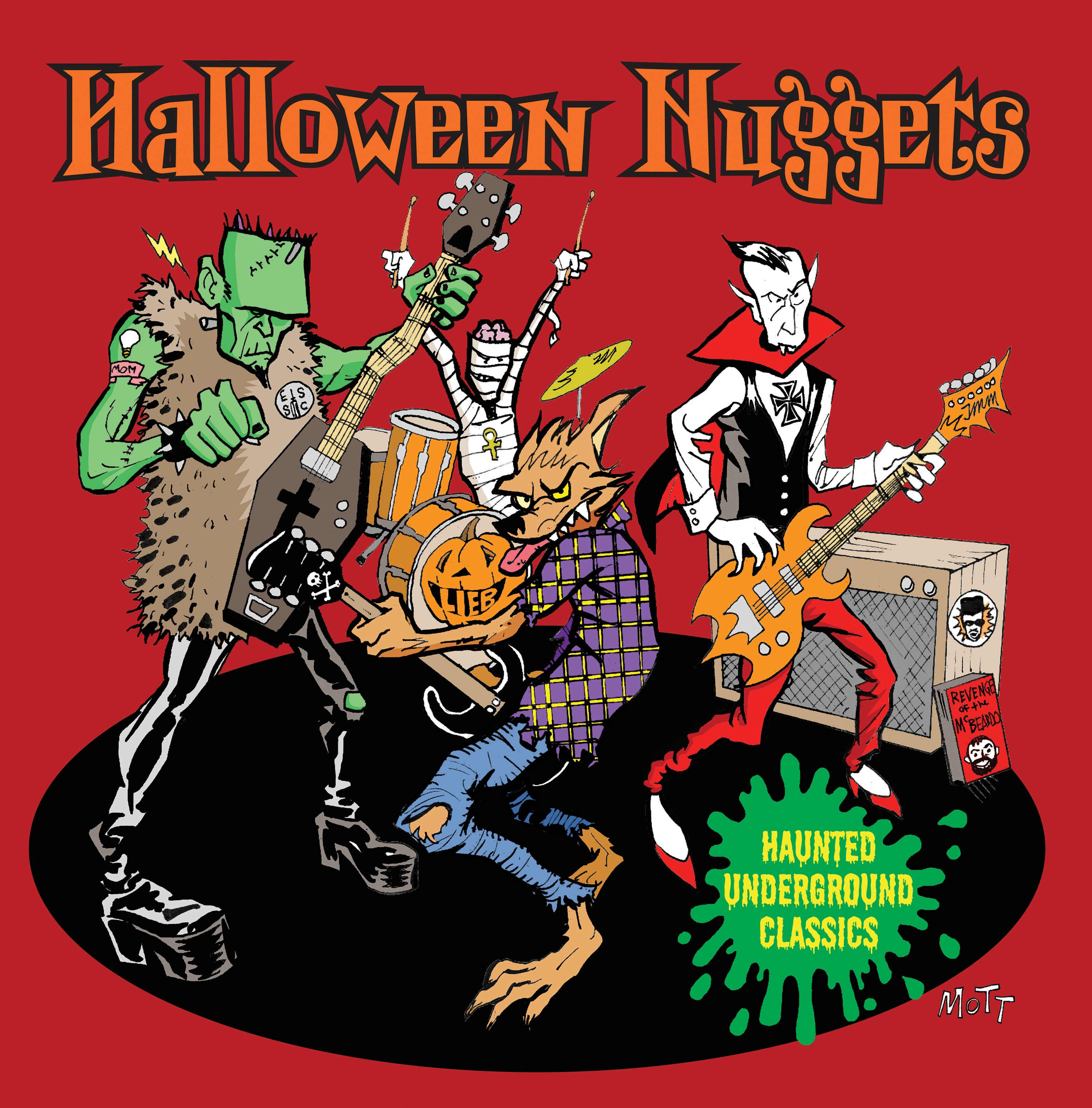 Halloween Nuggets: Haunted Underground Classics (Neon Orange Vinyl) (LP)