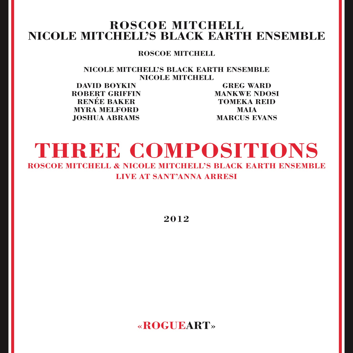 Roscoe Mitchell - Three Compositions (CD)