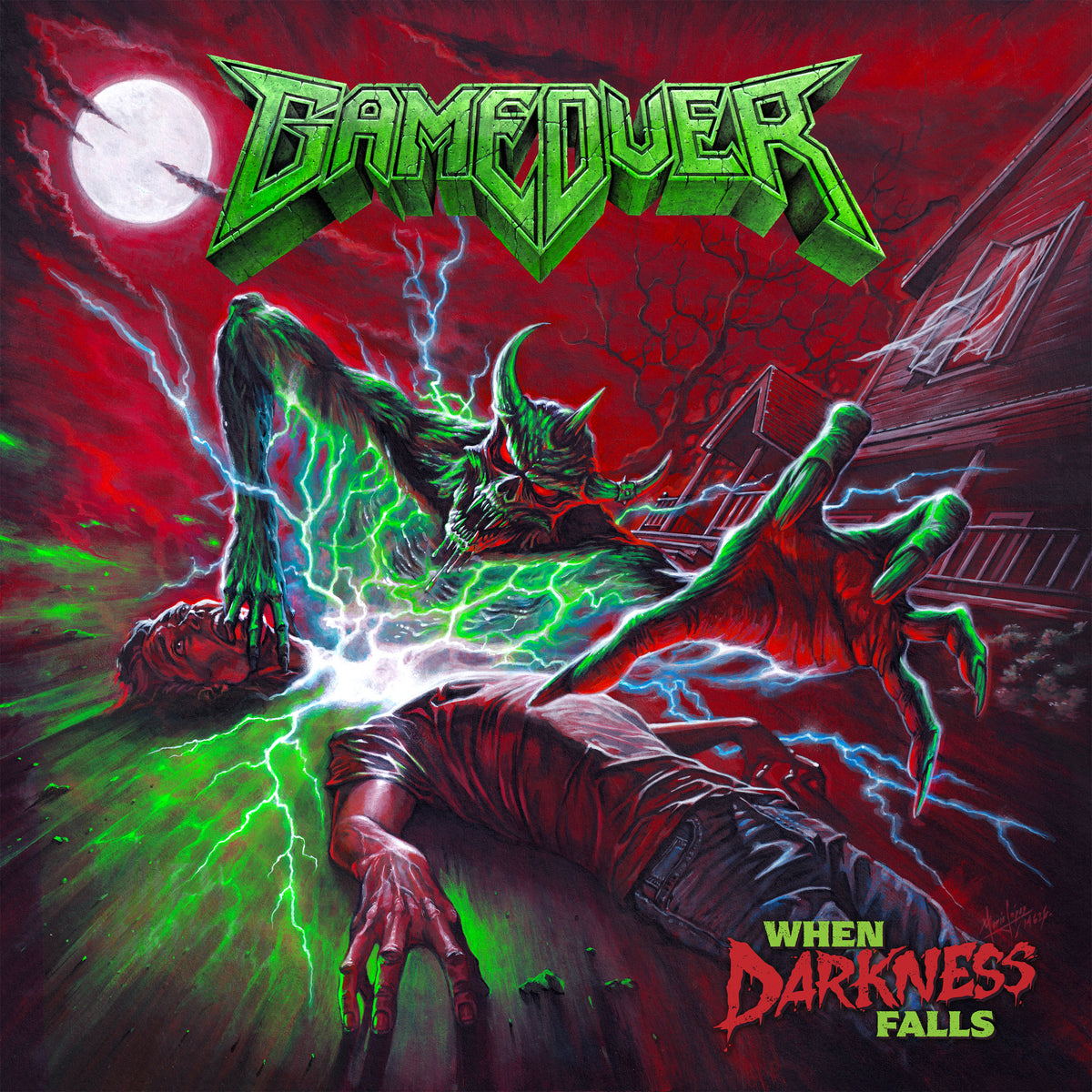 Game Over - When Darkness Falls (LP)