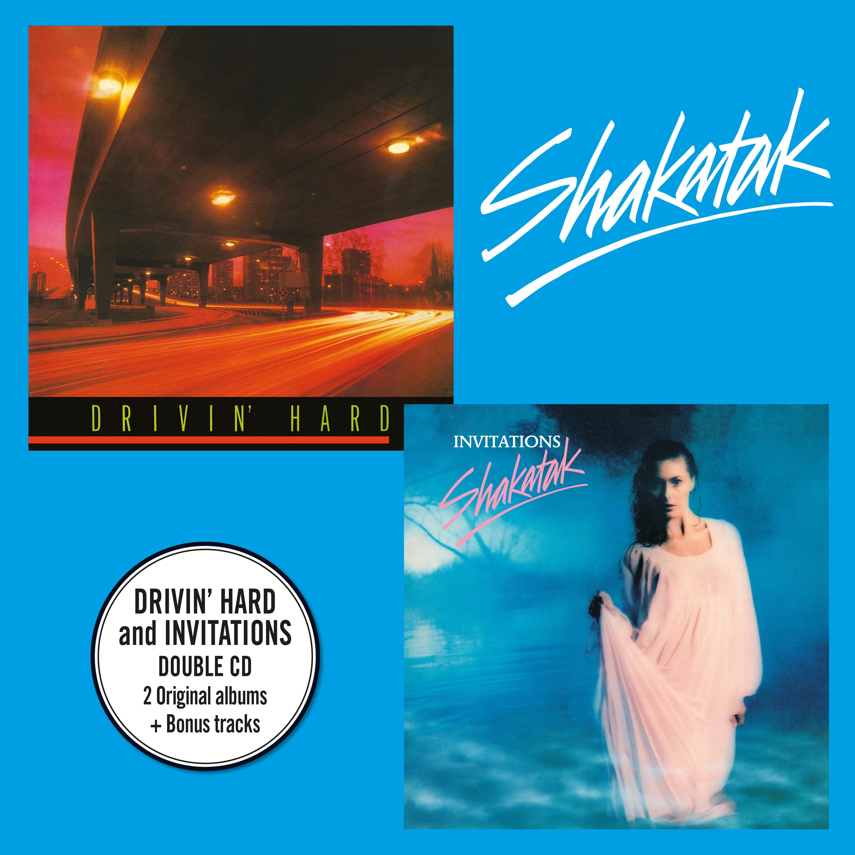 Shakatak - Drivin' Hard + Invitations (CD)