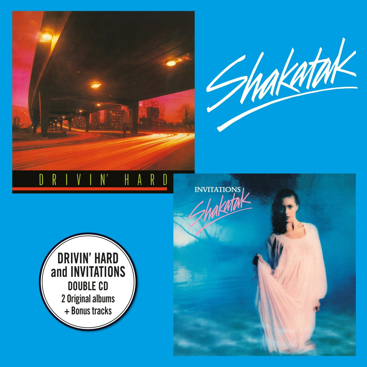 Shakatak - Drivin' Hard + Invitations (CD)