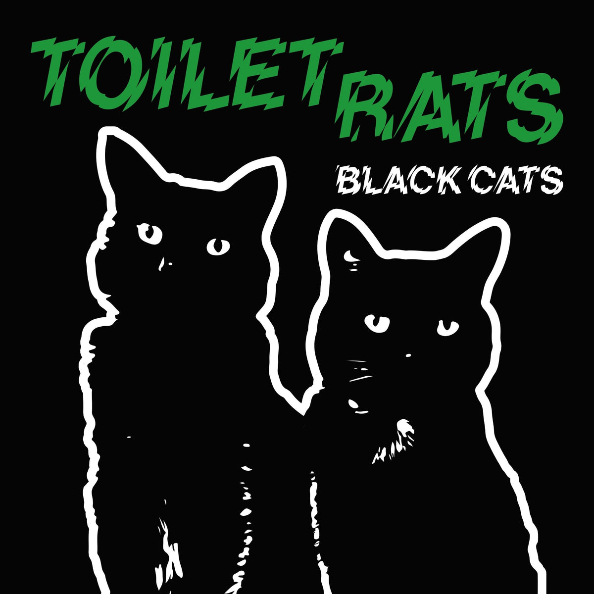 Toilet Rats - Black Cats (CASSETTE)