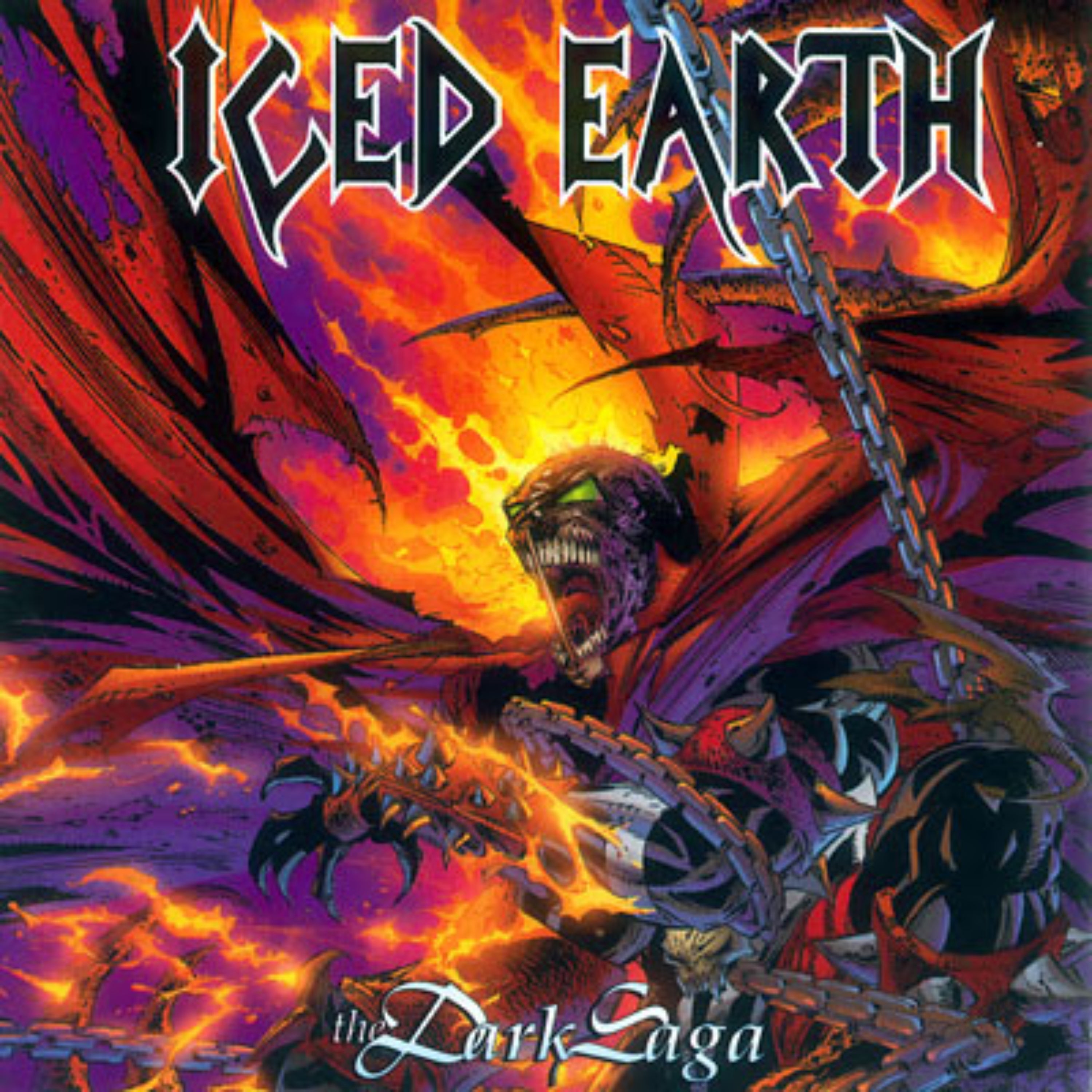Iced Earth - The Dark Saga (CD in Luxurious Triple 7 Inch Vinyl Gatefold) (CD)