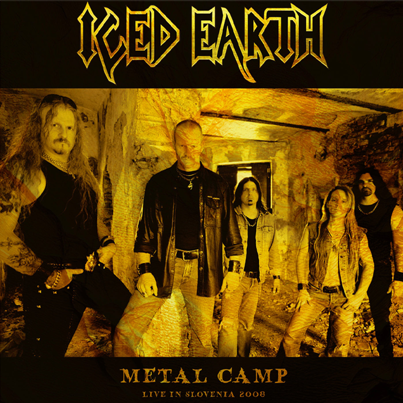 Iced Earth - Metal Camp (Double Gold Mirror Foil Printed Gatefold Black Vinyl) (LP)