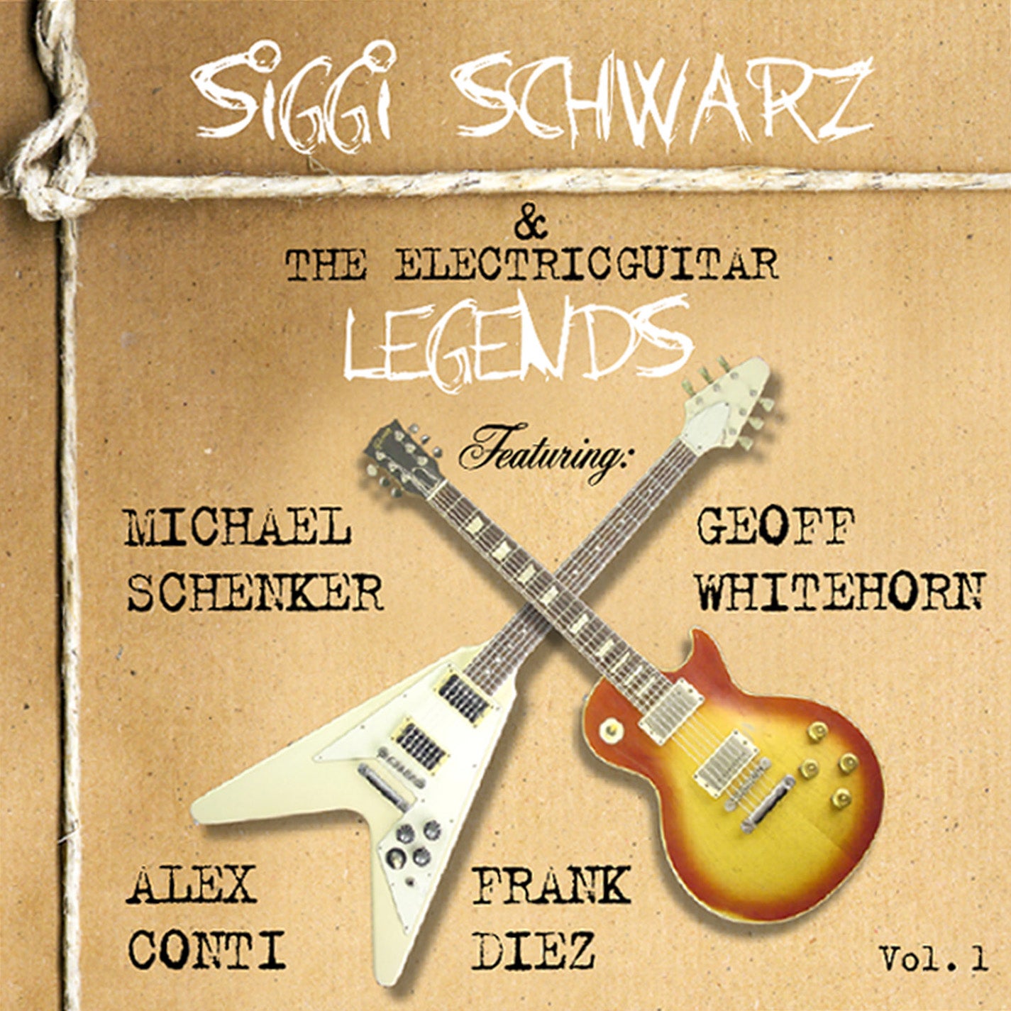 Siggi Schwarz & The Electric Guitar Legends - Vol.1 (CD)