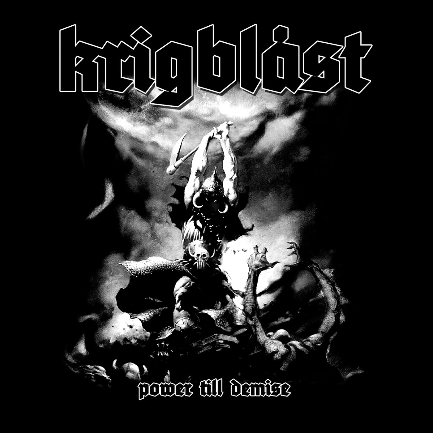 Krigblast - Power Till Demise (CD)