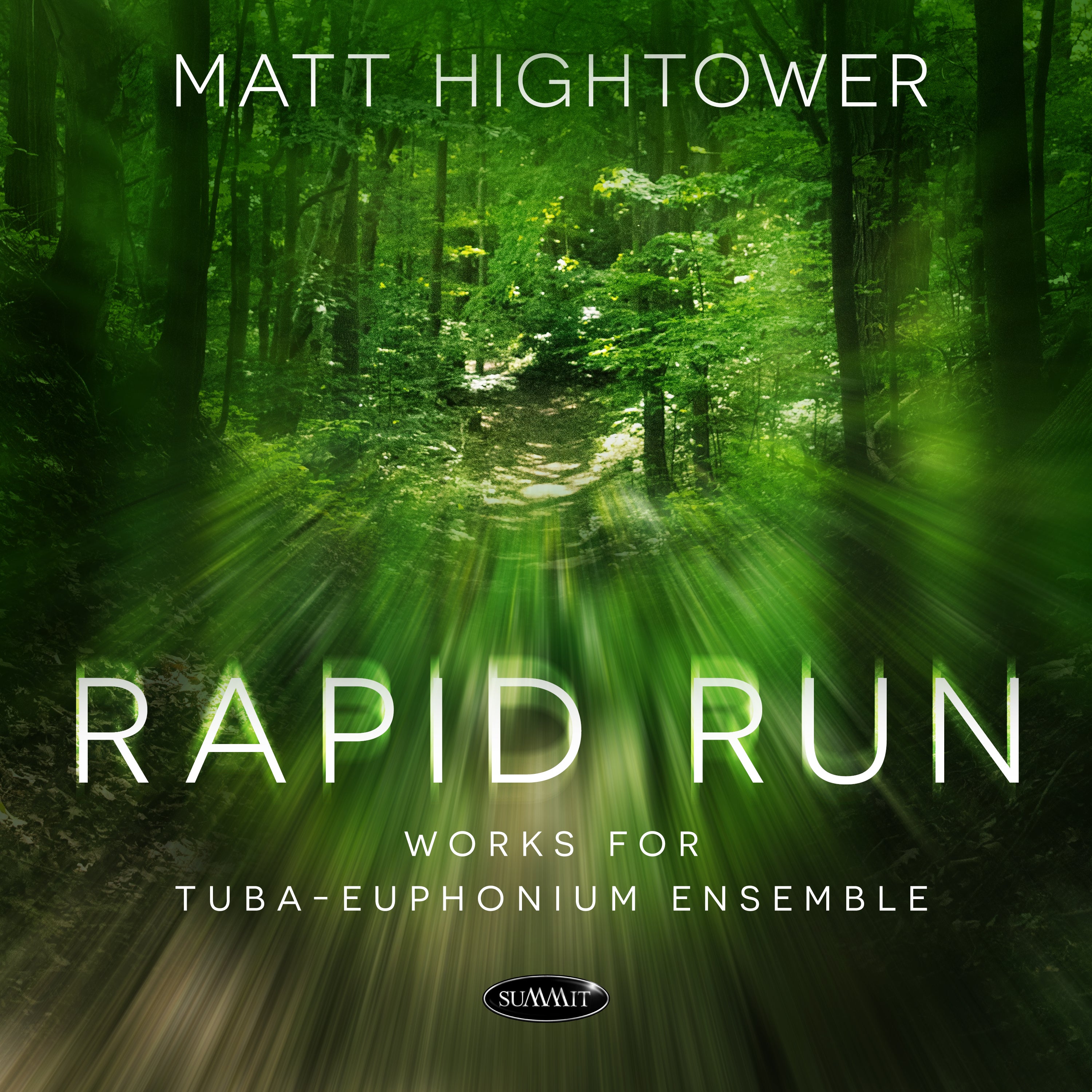 Matt Hightower - Rapid Run: Works For Tuba-Euphonium Ensemble (CD)